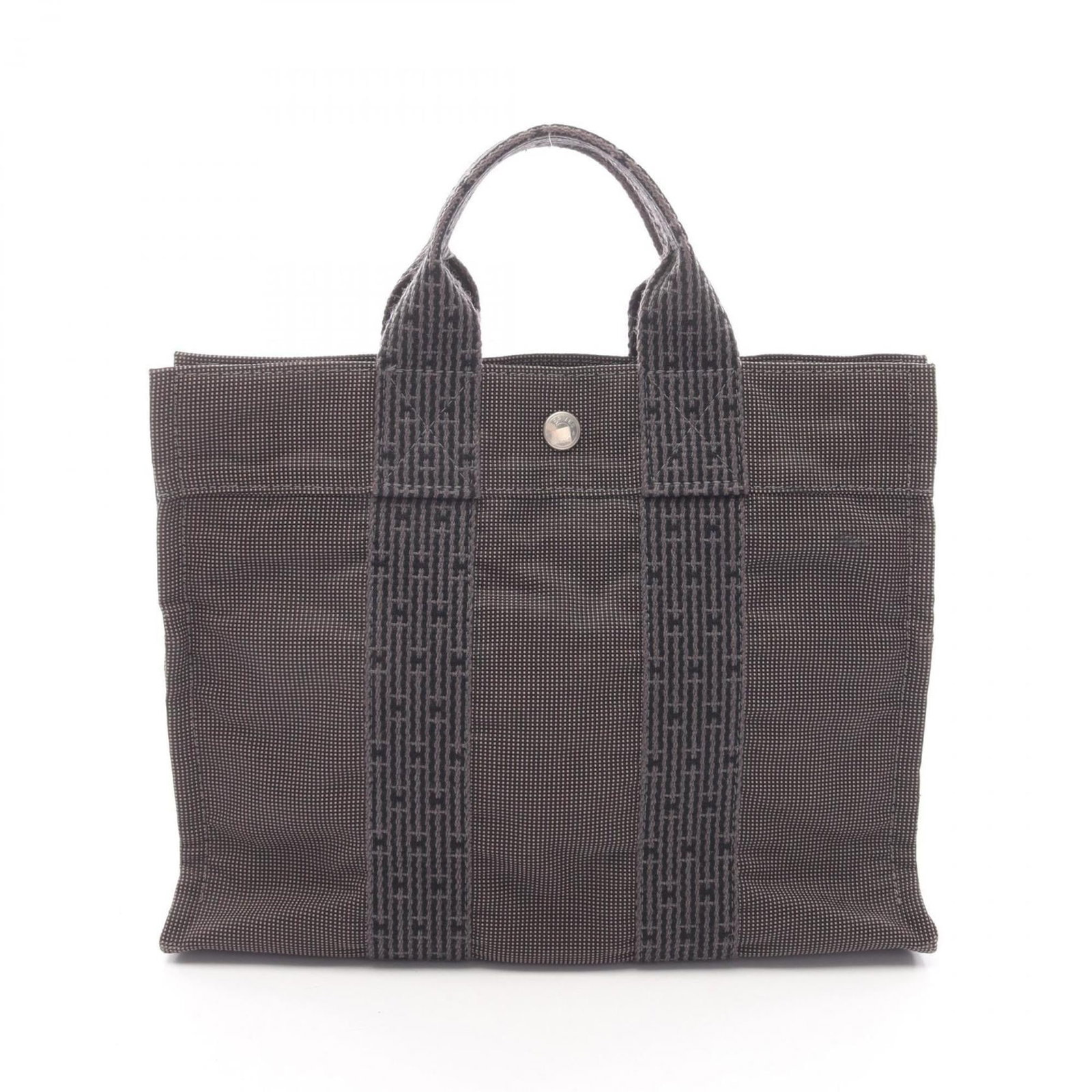 Canvas - Hermes Handbag - Tote Bag Nylon Canvas (1 of 10)