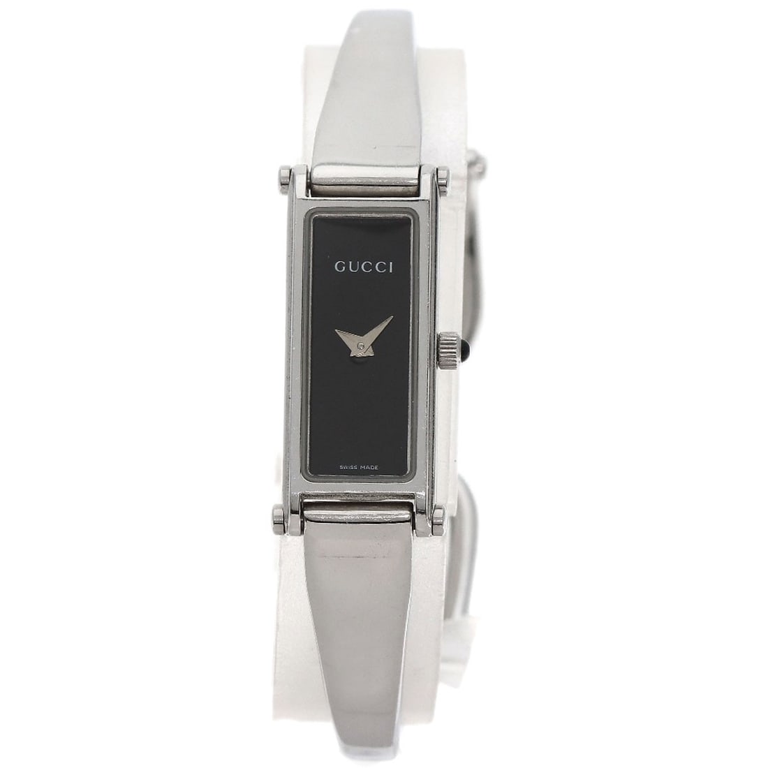 Steel GUCCI Square face Watches 1500L Stainless Steel/ Stainless (1 of 20)
