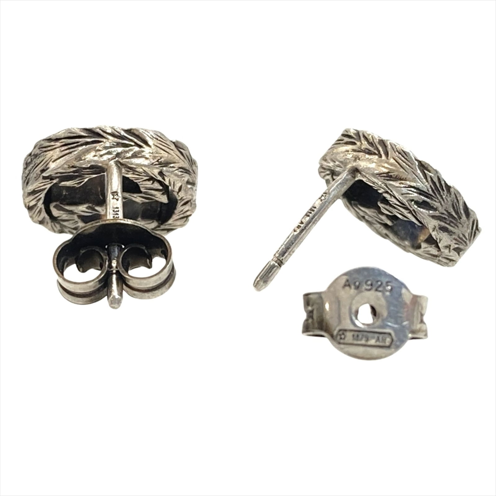 925 Gucci Stud Earrings Silver - 4