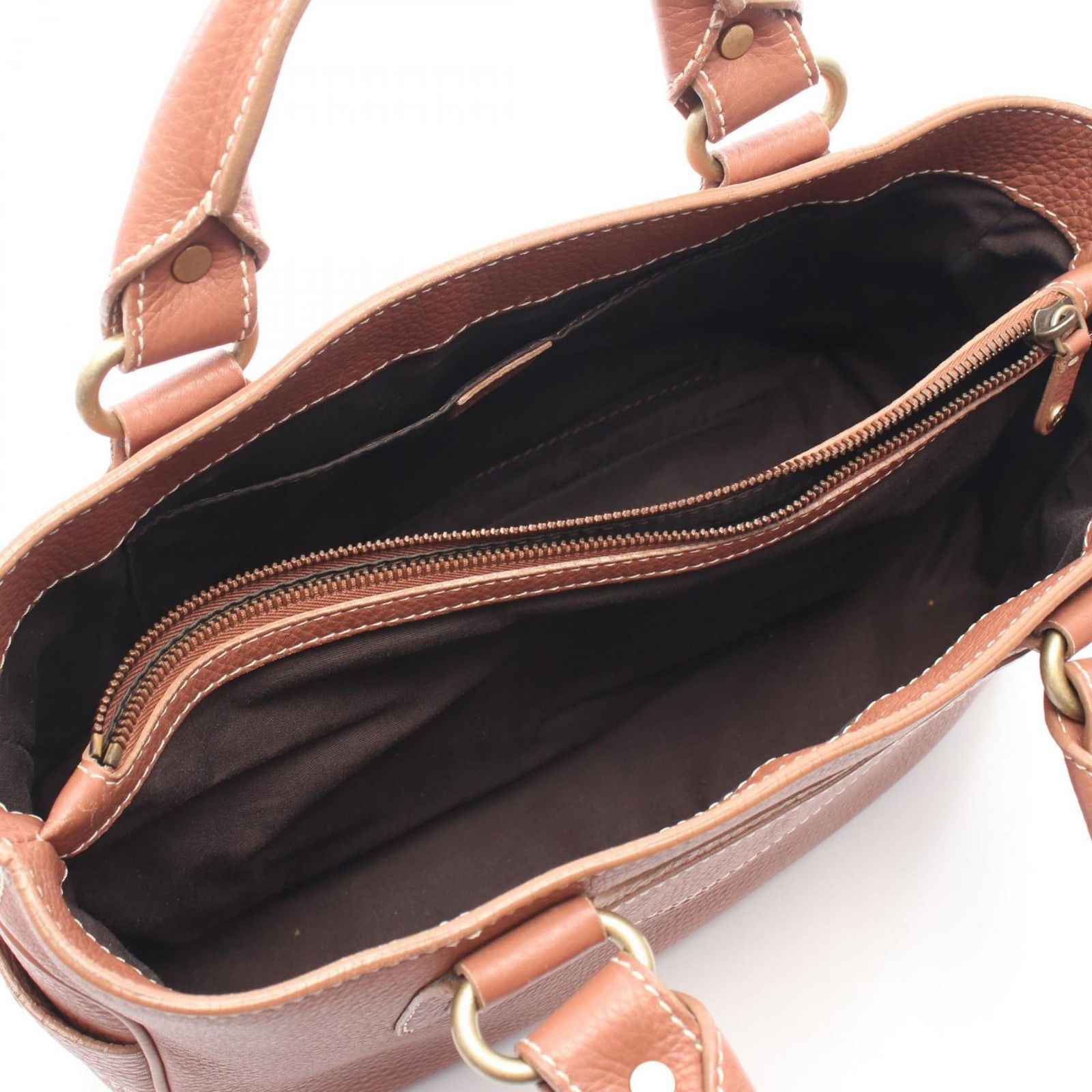 Leather Celine Handbag - 3