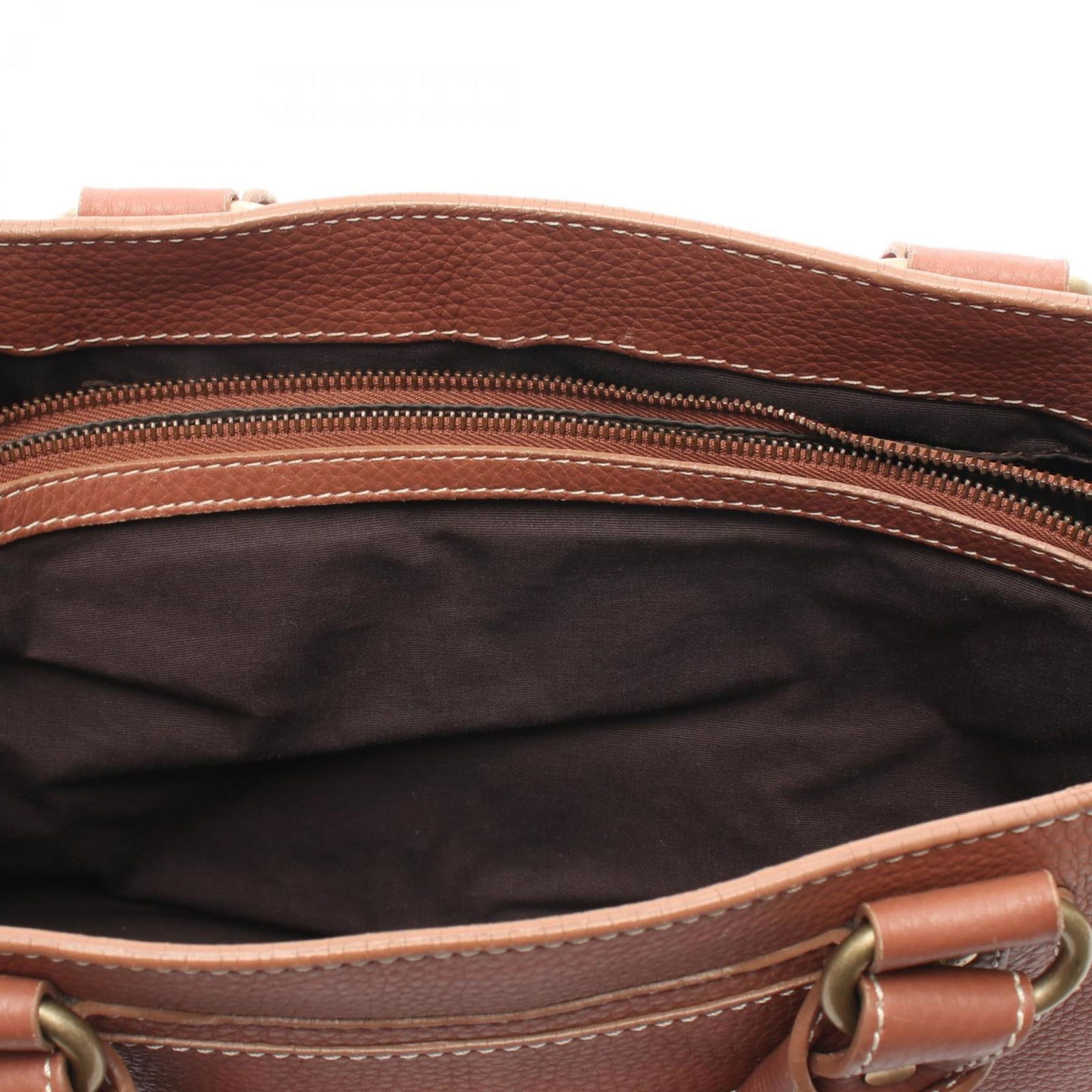 Leather Celine Handbag - 8