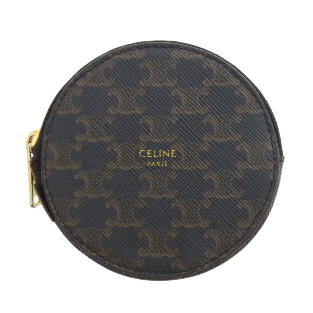 PVC CELINE Triomphe pattern coin purse: PVC CELINE Triomphe pattern coin purse This listing features PVC CELINE Triomphe pattern coin purse. Item specifics are provided below. Item Specifics: Brand: CELINE Style: coin purse Material: PVC Co