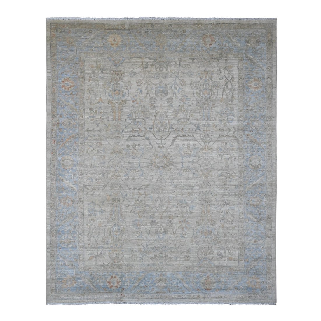 Rug 8'2"x10' White Afghan Peshawar Heris All Over Motif Hand Knotted Wool: Rug 8'2"x10' White Afghan Peshawar Heris All Over Motif Hand Knotted Wool This listing features Rug 8'2"x10' White Afghan Peshawar Heris All Over Motif Hand Knotted Wool. Item specifics are provided