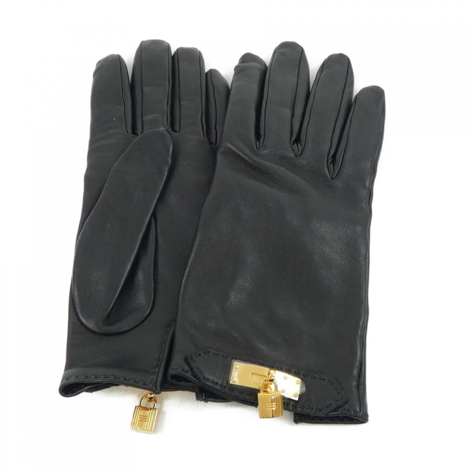 Silk - Hermes Warm Gloves Leather (1 of 4)