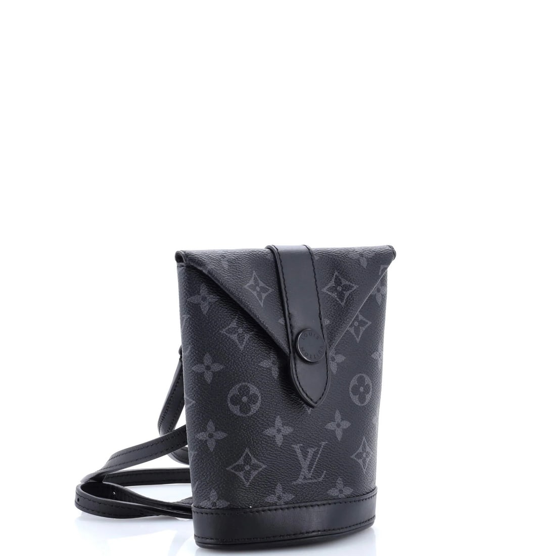 Canvas Louis Vuitton Envelope Pouch Monogram Eclipse - 3