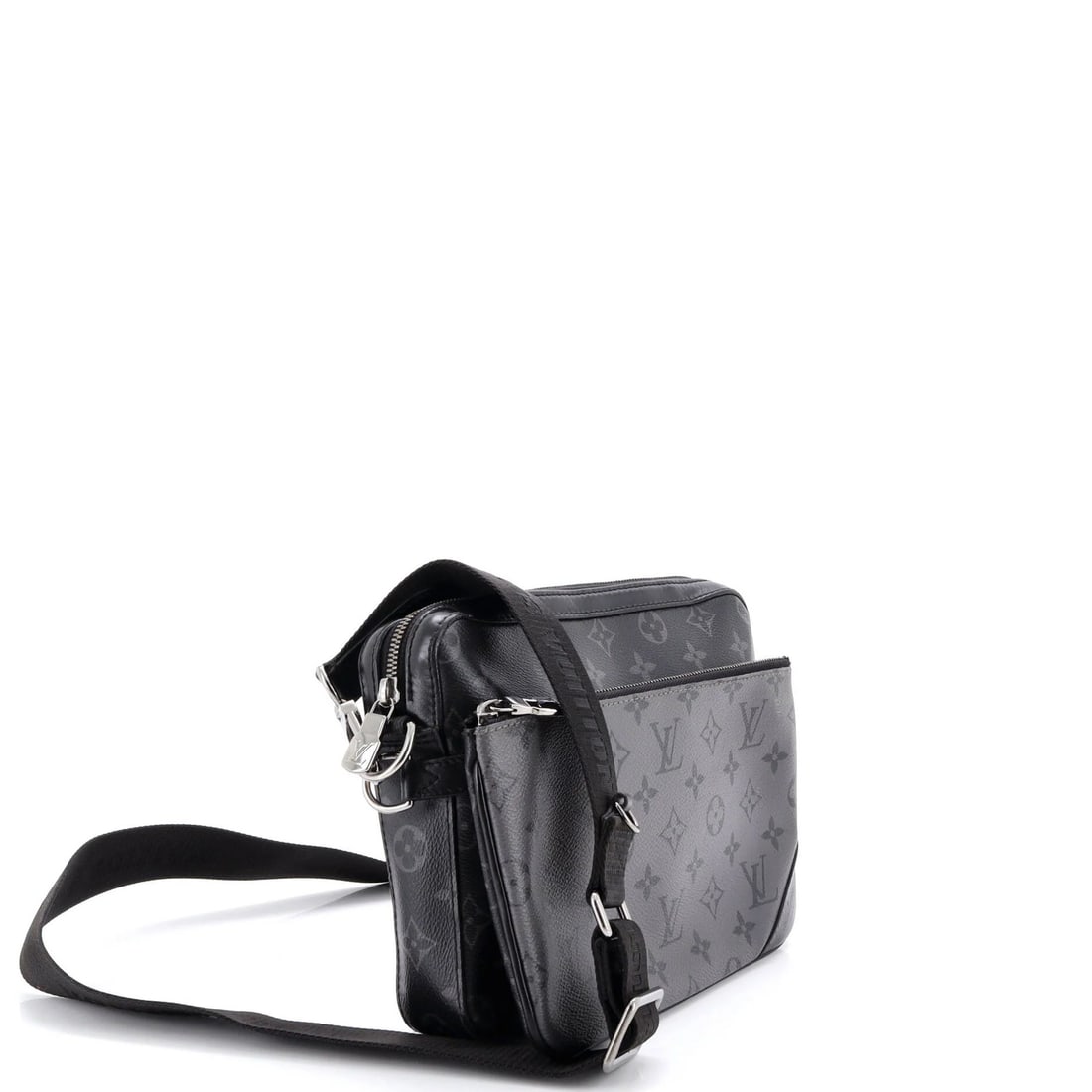 Canvas Louis Vuitton Trio Messenger Bag Reverse Monogram Eclipse - 2