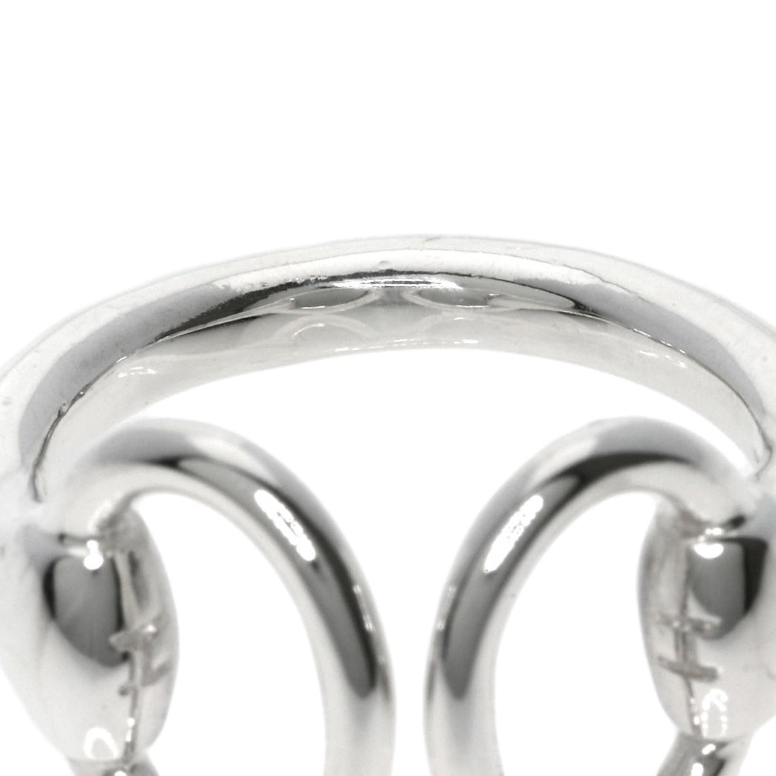 Silver HERMES Nausicaa Ring - 9