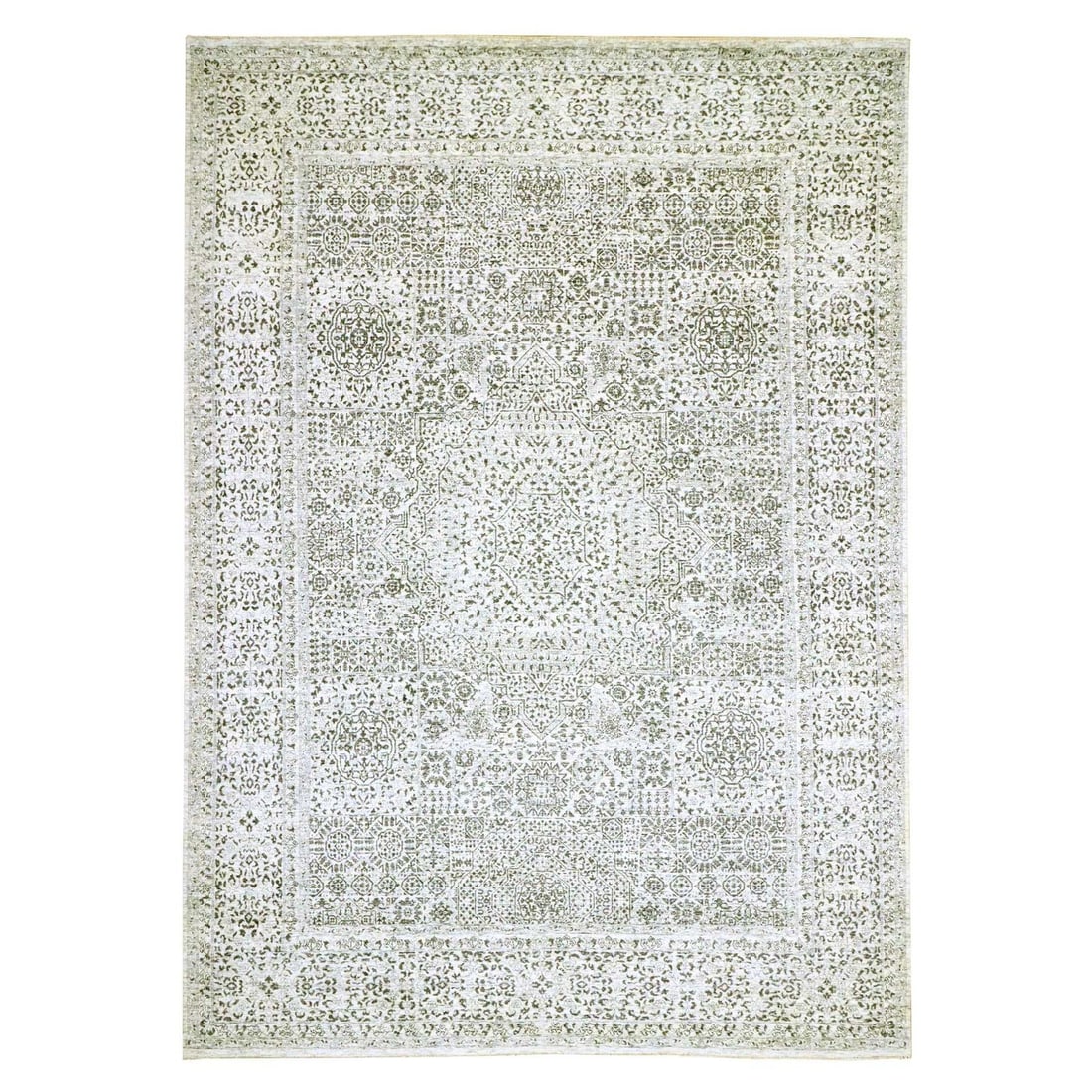 Rug 10'x14' Ivory 14th Century Influence Mamluk Design Hand Knotted Wool: Rug 10'x14' Ivory 14th Century Influence Mamluk Design Hand Knotted Wool This listing features Rug 10'x14' Ivory 14th Century Influence Mamluk Design Hand Knotted Wool. Item specifics are provided bel