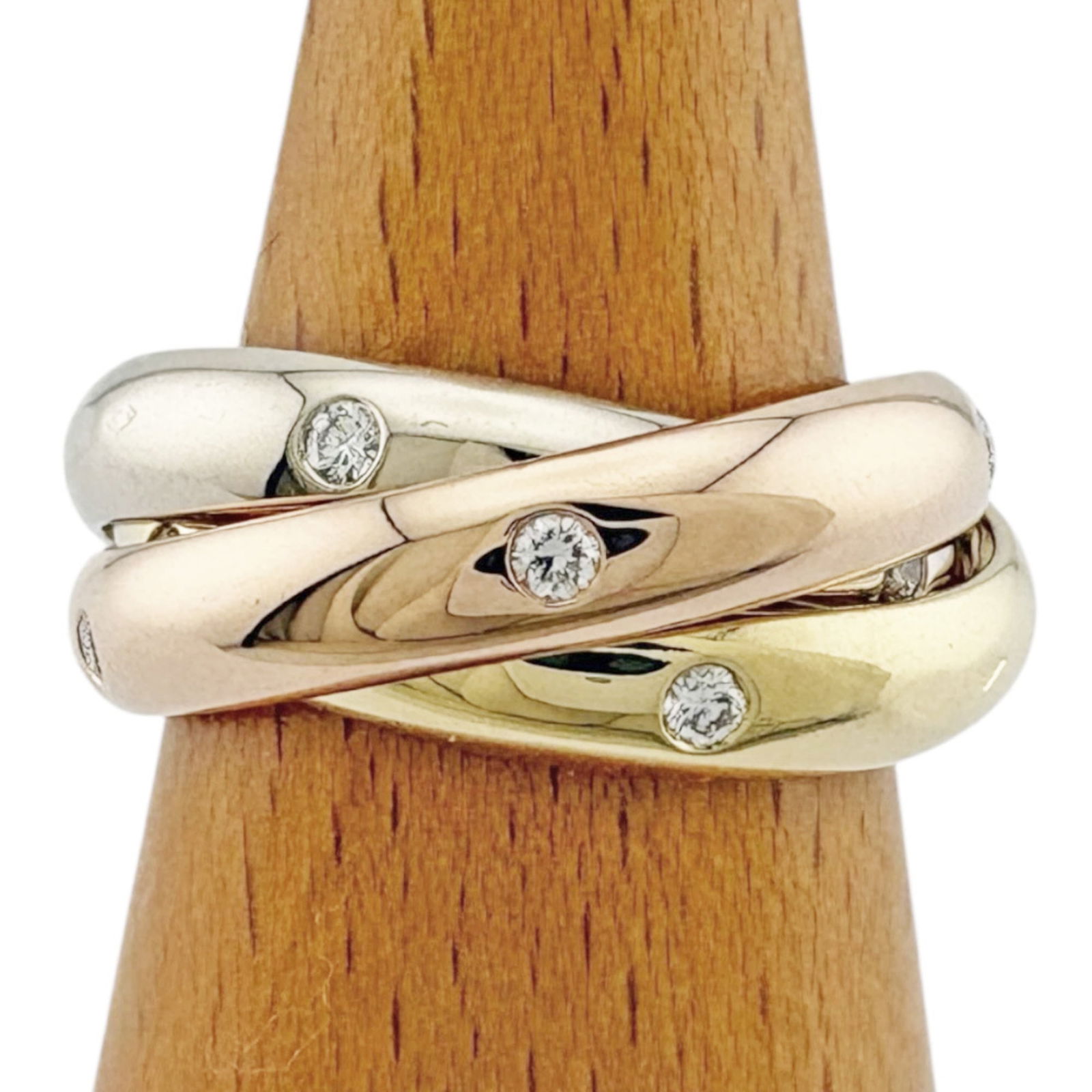 Ring Cartier Band: Ring Cartier Band This listing features Ring Cartier Band. Item specifics are provided below. Item Specifics: Brand: Cartier Type: Band Ring Gender: Women Color: Gold, Pink Gold, Silver Stone:
