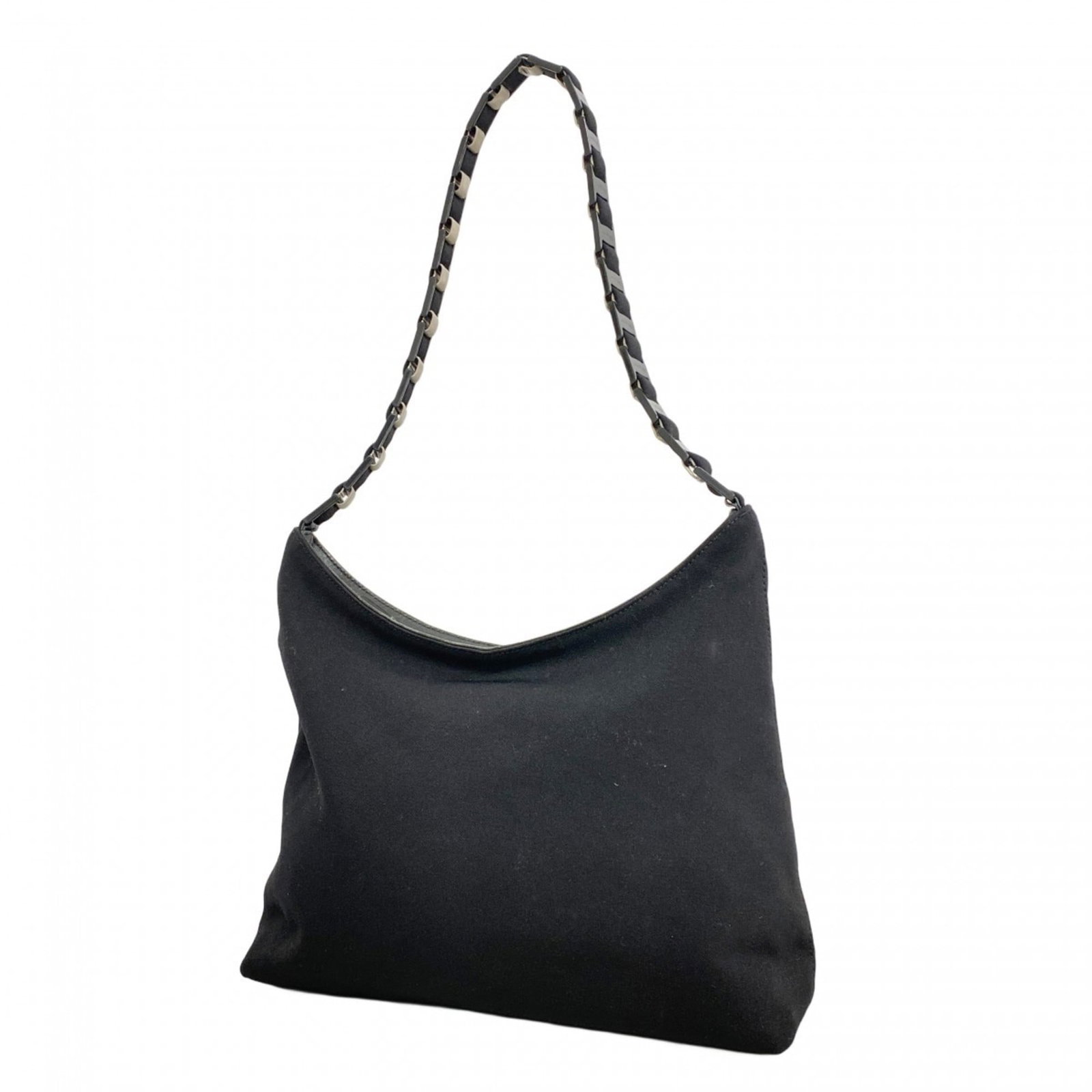 Canvas Salvatore Ferragamo Shoulder Bag (1 of 9)