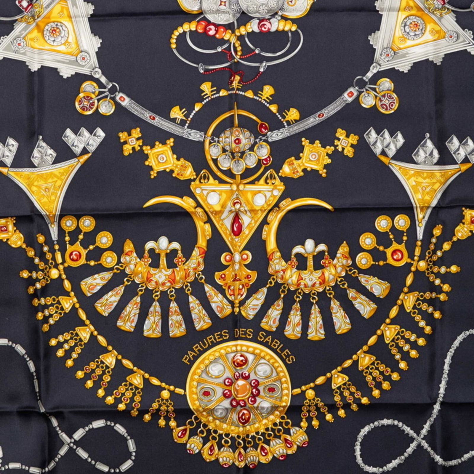 Silk Hermes Scarf - 2