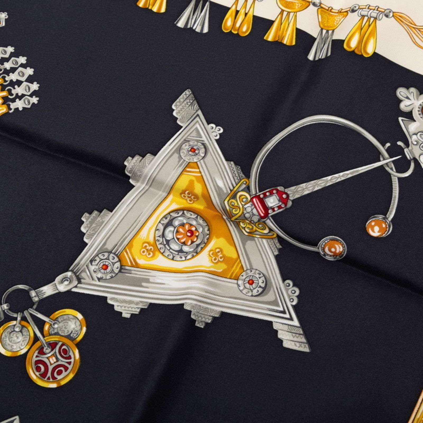 Silk Hermes Scarf - 8