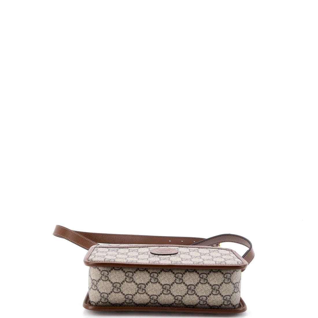 Mini Gucci Interlocking G Patch Camera Bag GG Coated Canvas - 4