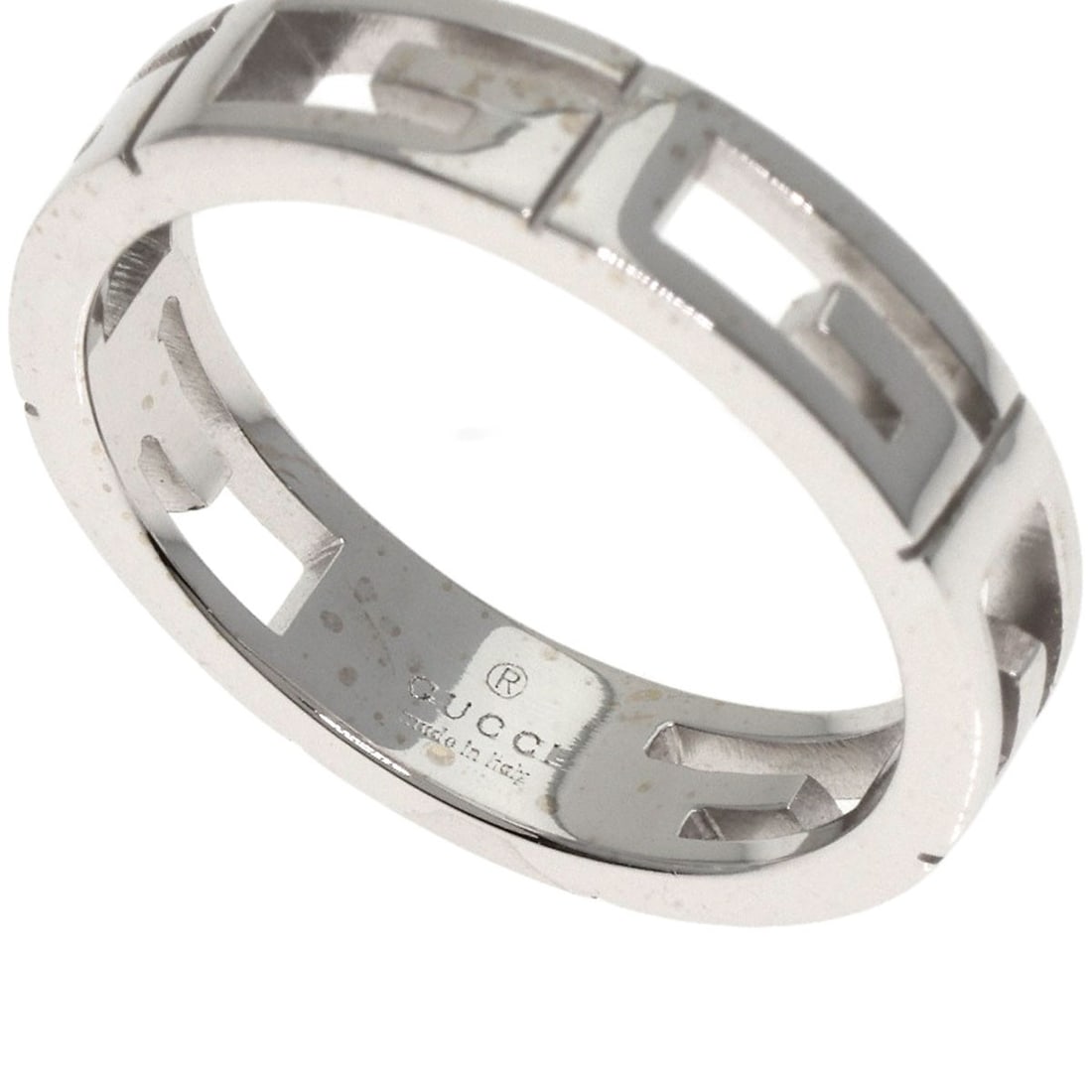 Gold GUCCI Multiple Ring #14 Ring K18 White - 5