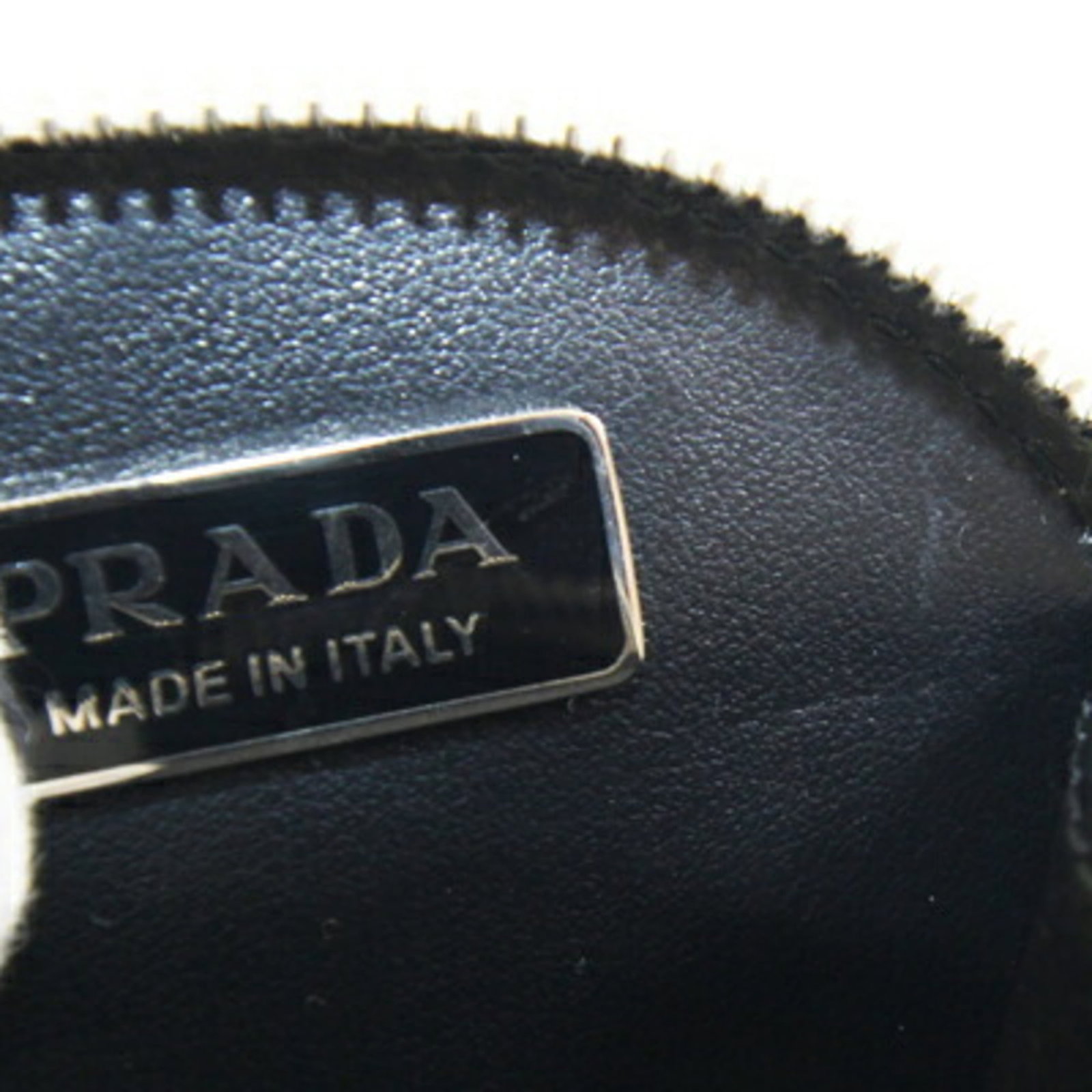 Leather Prada Pouch - 7