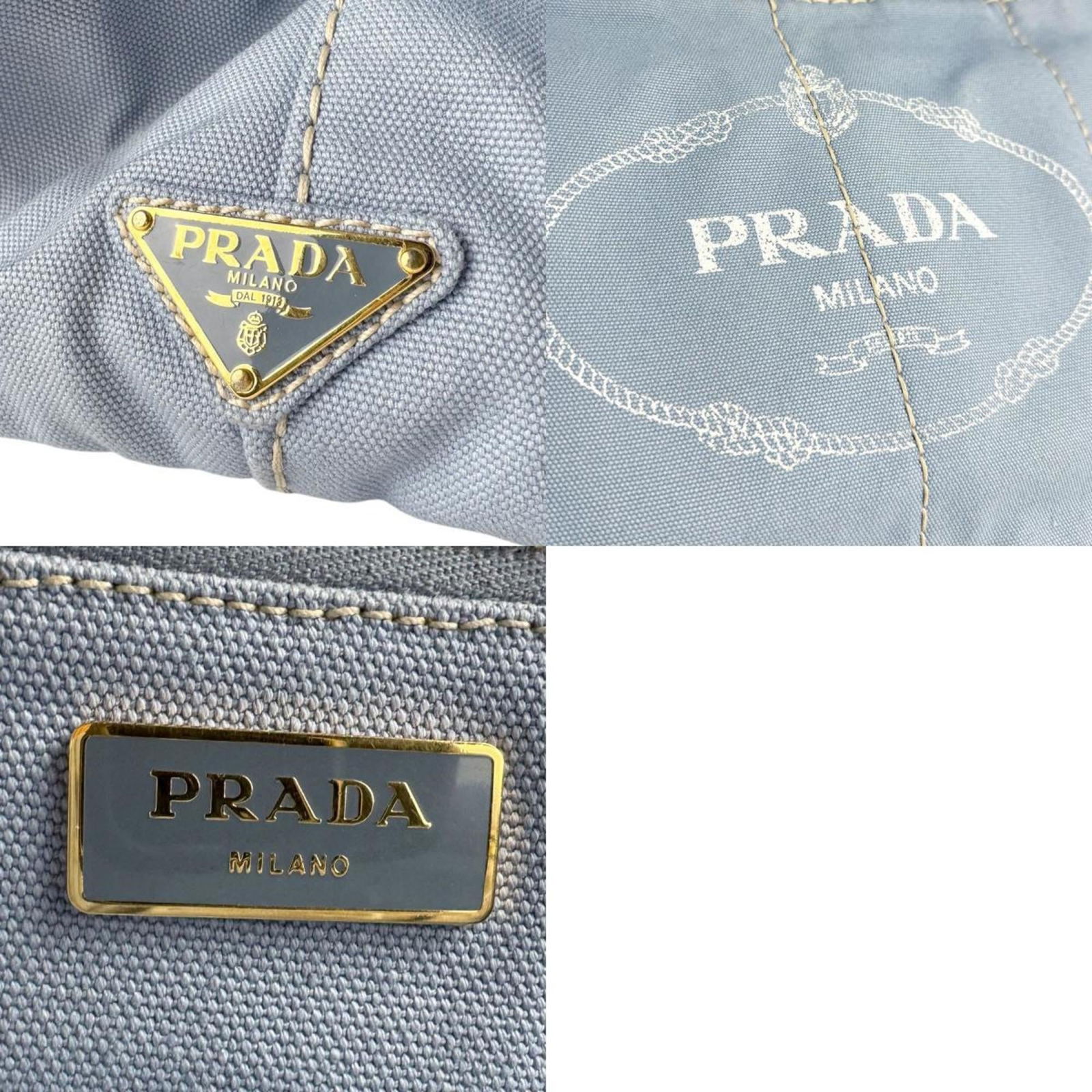 Canvas Prada Handbag - 5