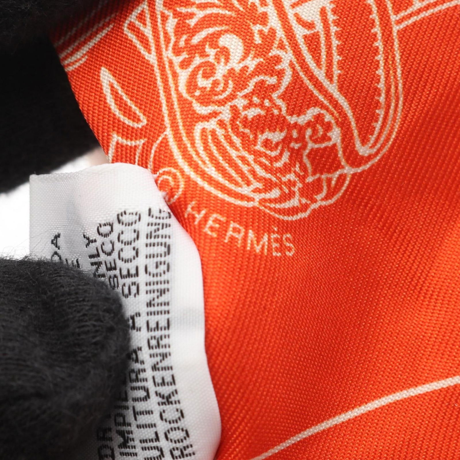 Silk Hermes Scarf - 4