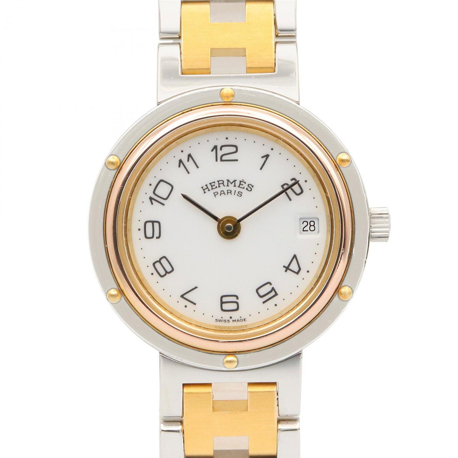 Wristwatch Hermes: Wristwatch Hermes This listing features Wristwatch Hermes. Item specifics are provided below. Item Specifics: Brand: Hermes Type: Wristwatch Gender: Women Material (Case): Gold Plated, Stainless Steel