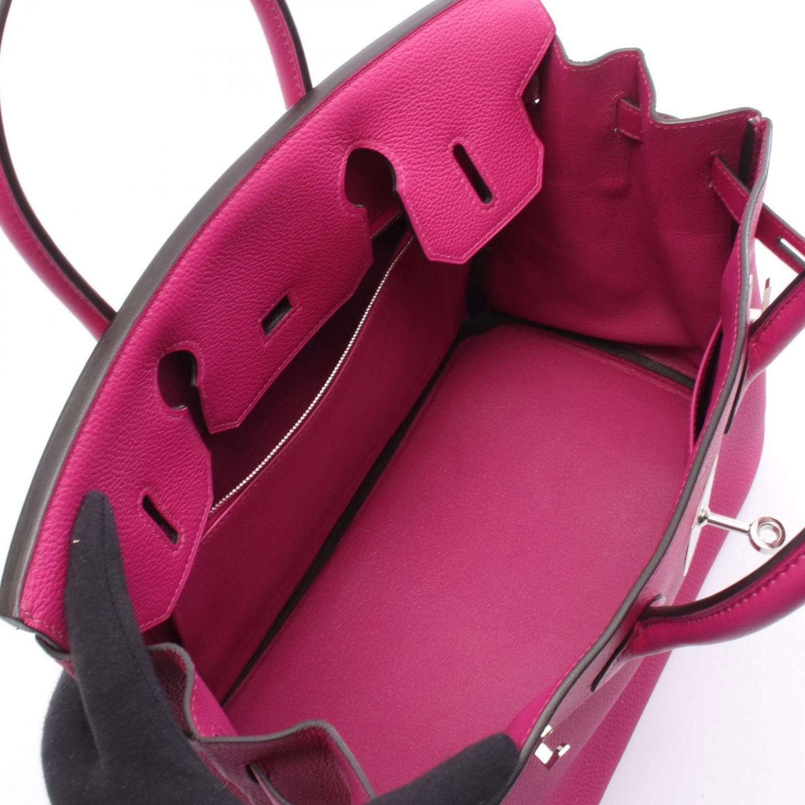 Leather Hermes Handbag - 3