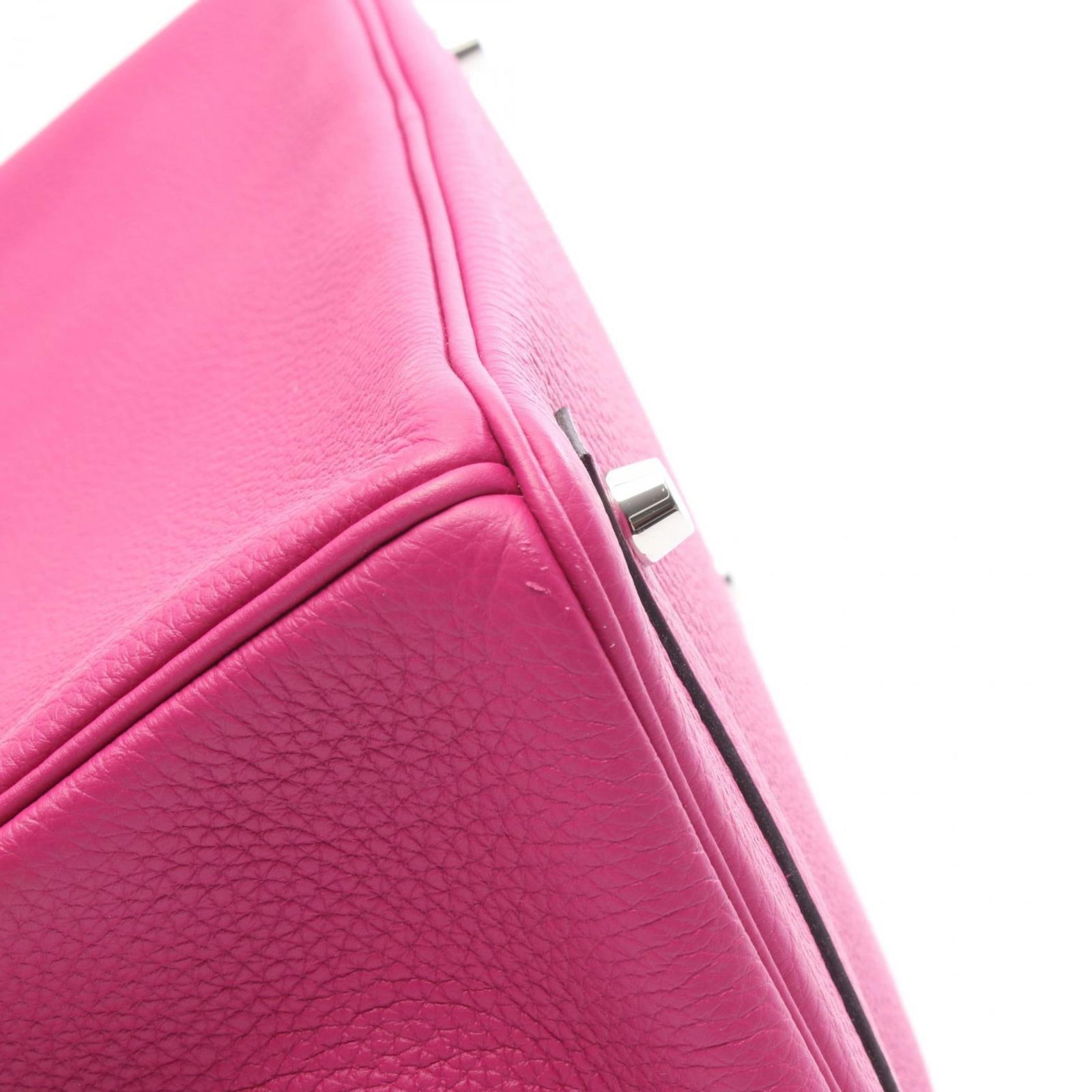 Leather Hermes Handbag - 8