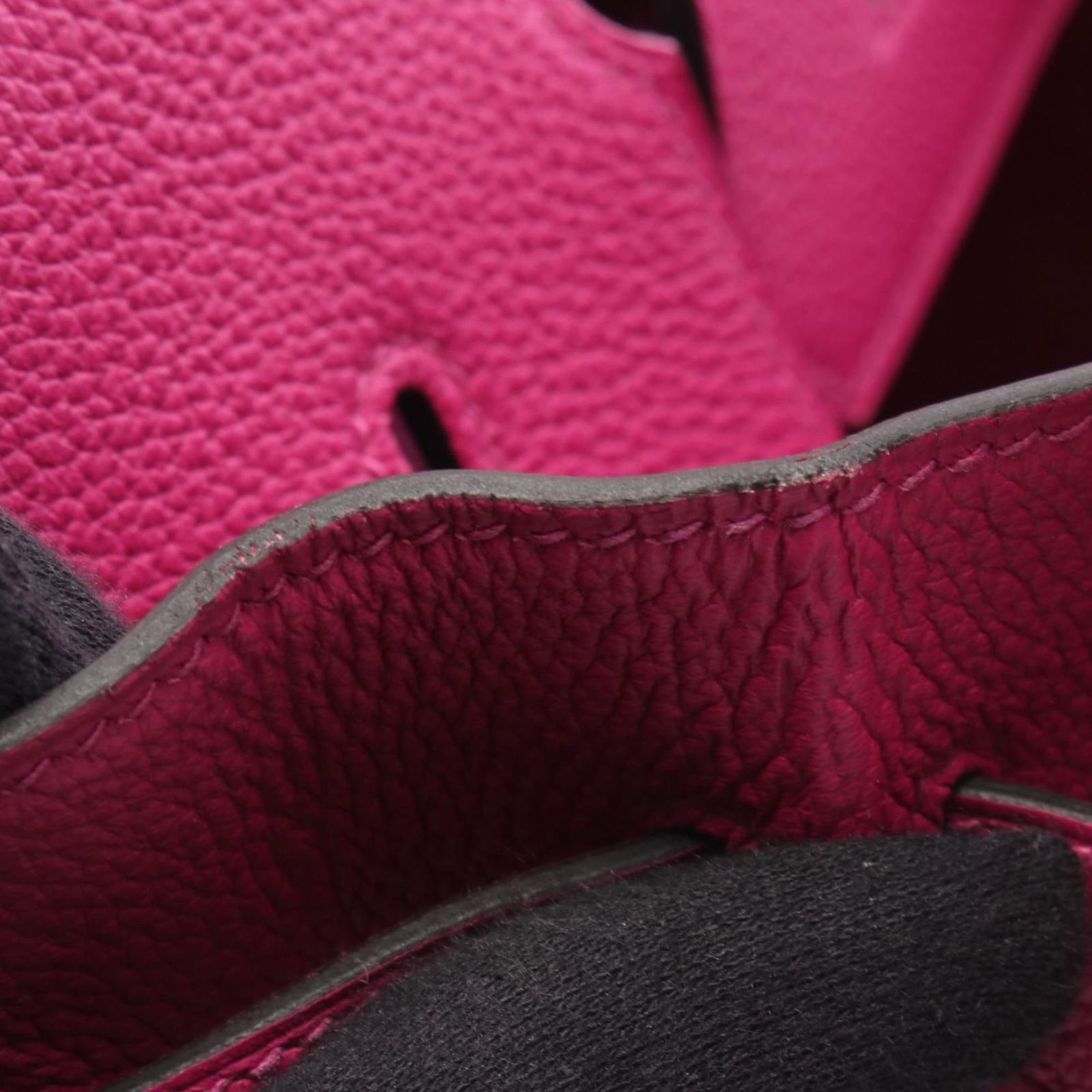 Leather Hermes Handbag - 9