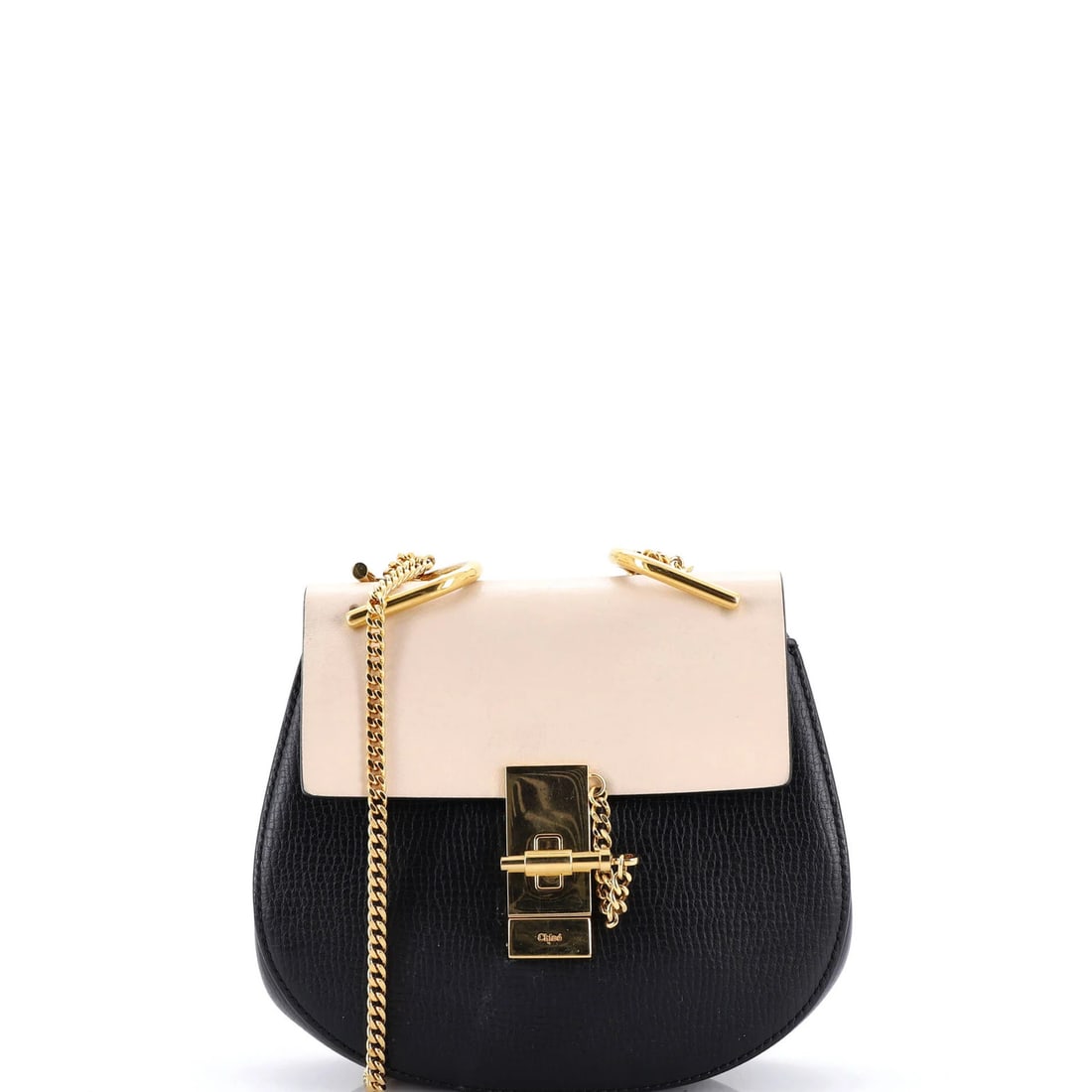 Mini Chloe Drew Crossbody Bag Leather (1 of 8)