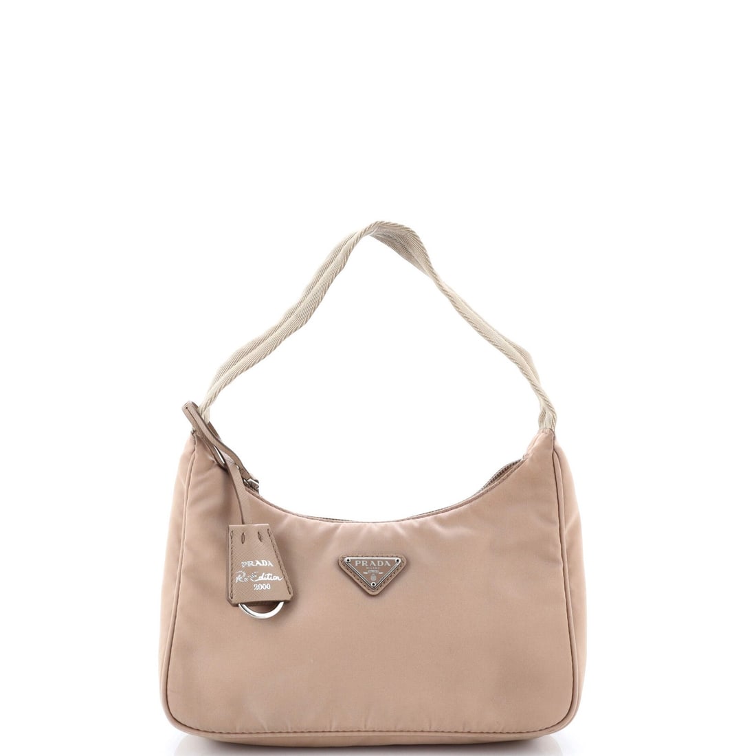 Mini Prada Re-Edition 2000 Hobo Tessuto (1 of 6)