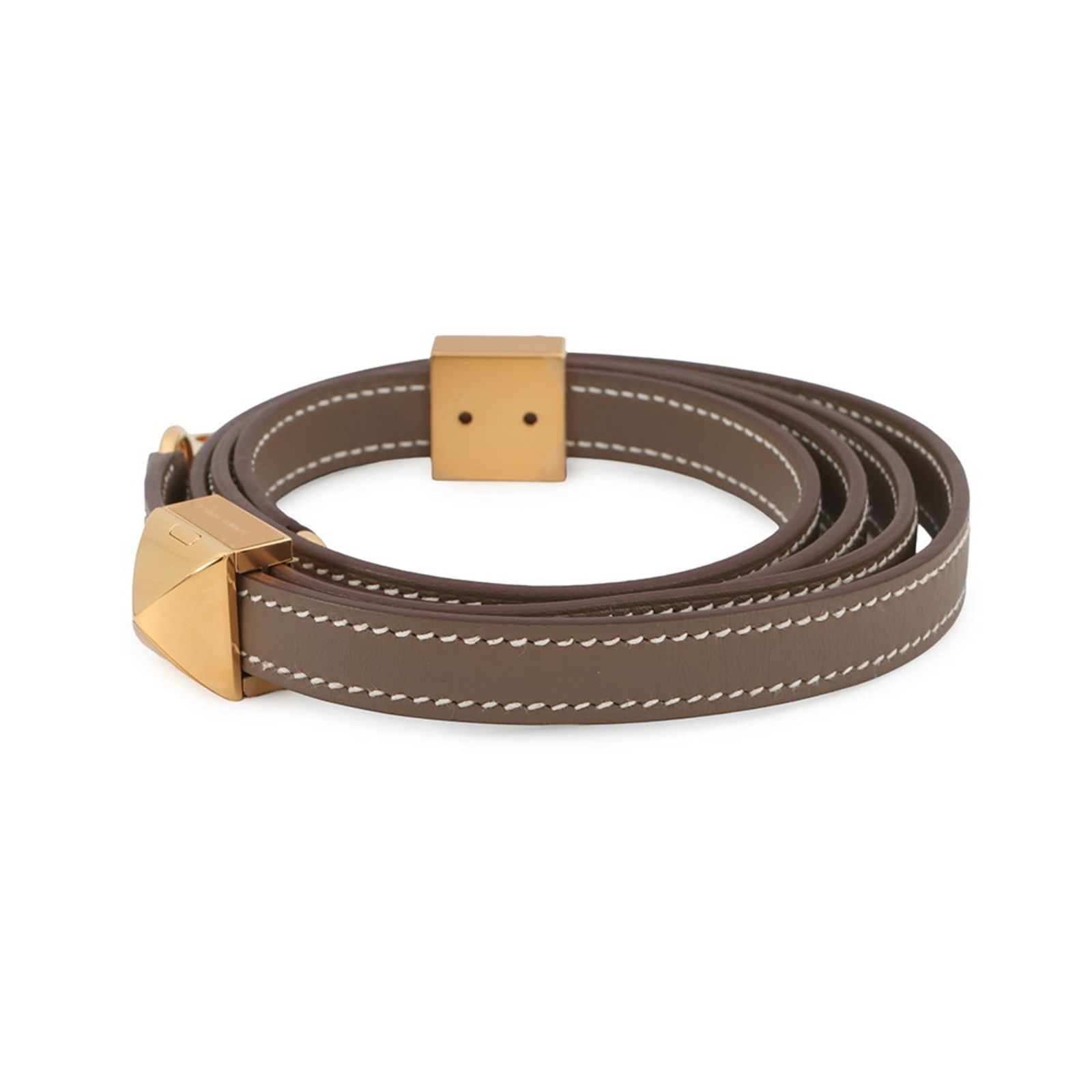 Leather Hermes Strap Swift - 2