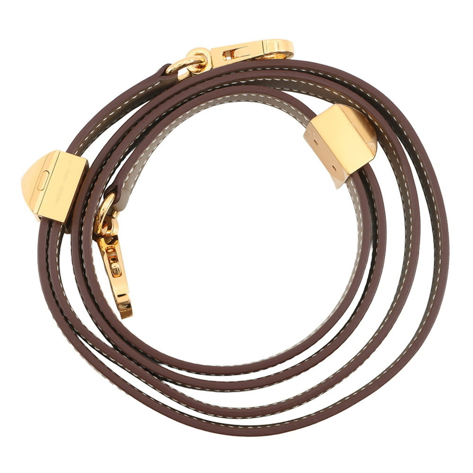 Leather Hermes Strap Swift - 3