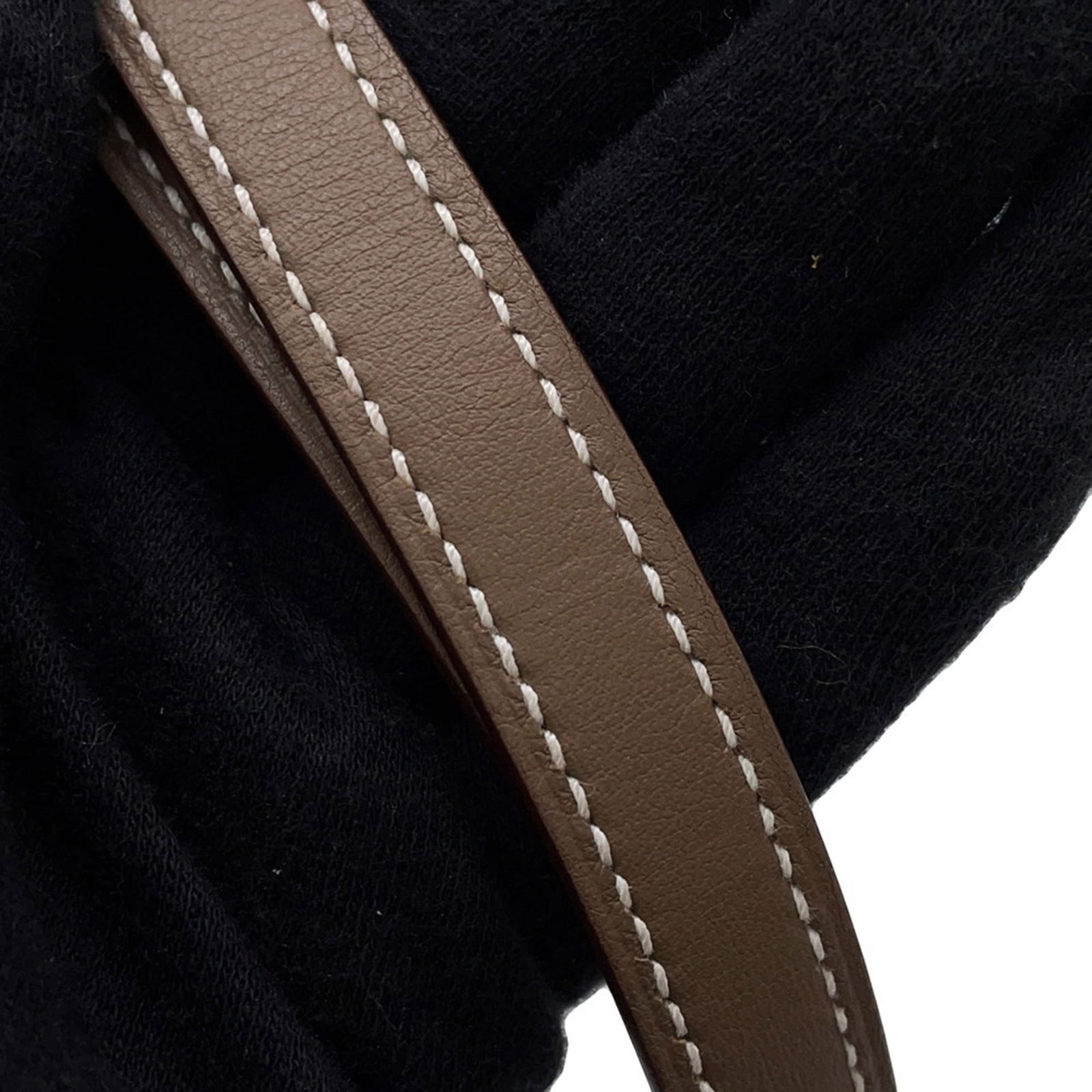 Leather Hermes Strap Swift - 7