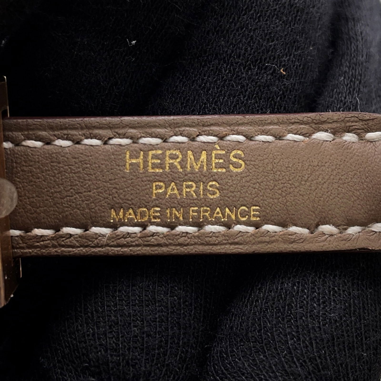 Leather Hermes Strap Swift - 9