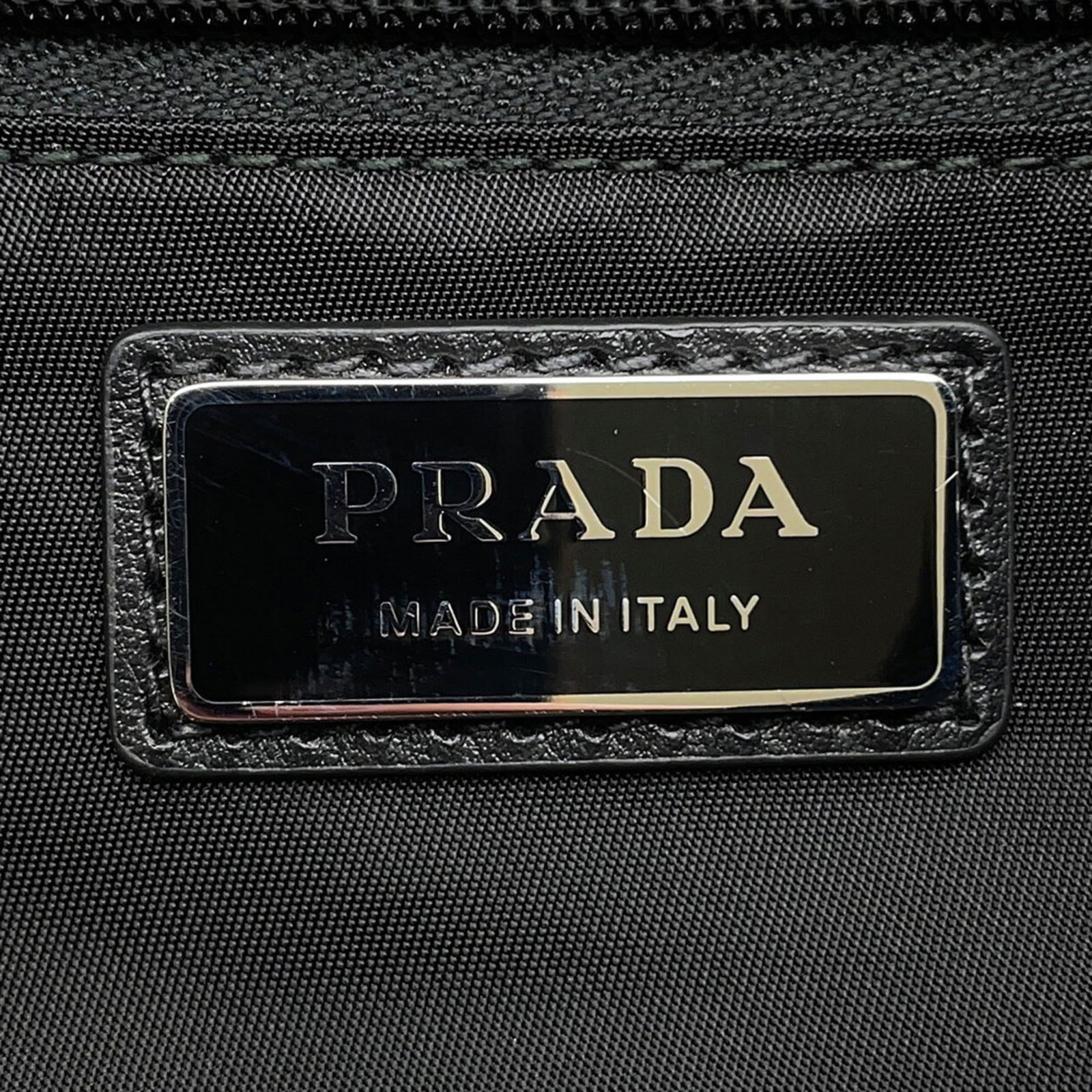 Leather - Prada Backpack - Handbag Nylon - 15
