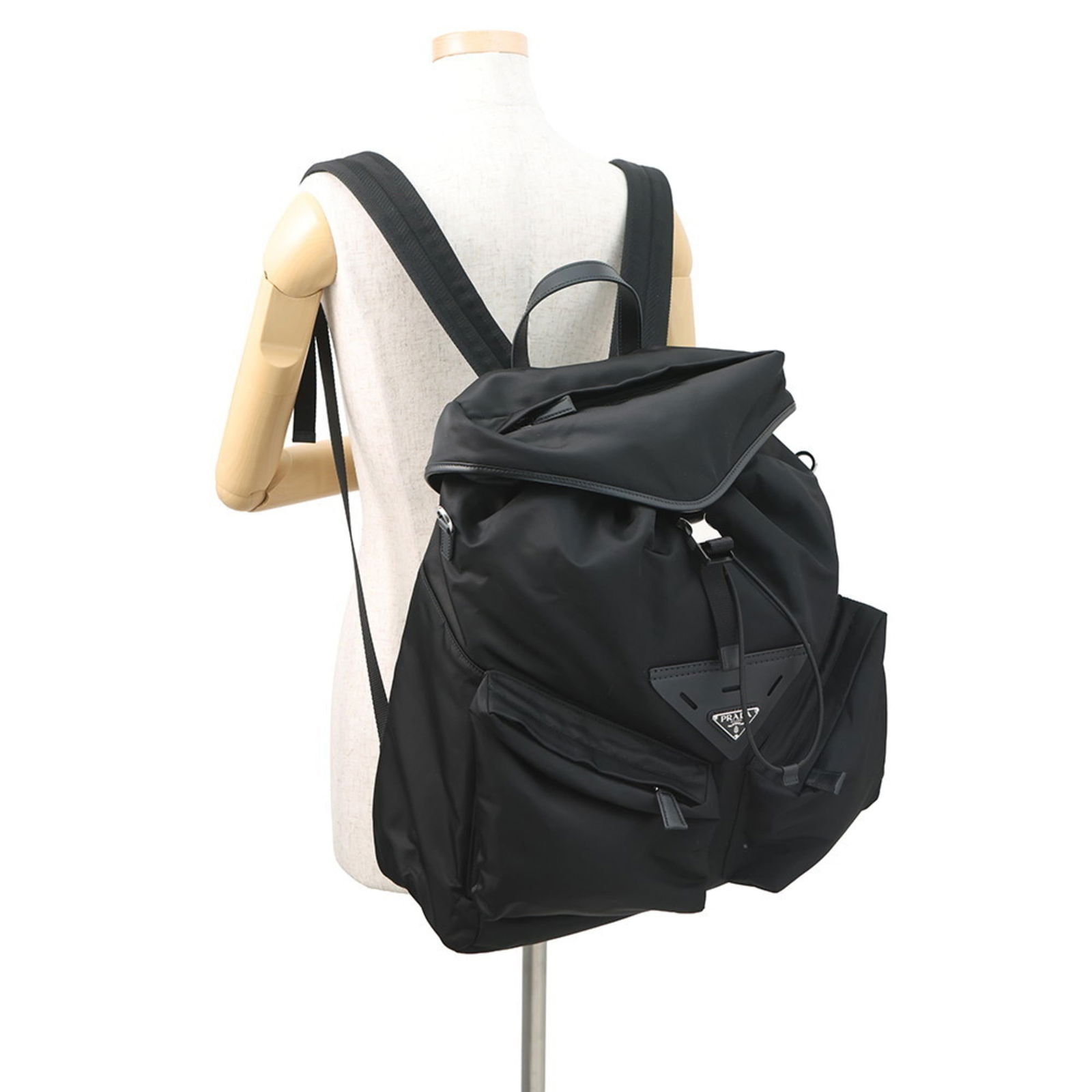 Leather - Prada Backpack - Handbag Nylon - 5