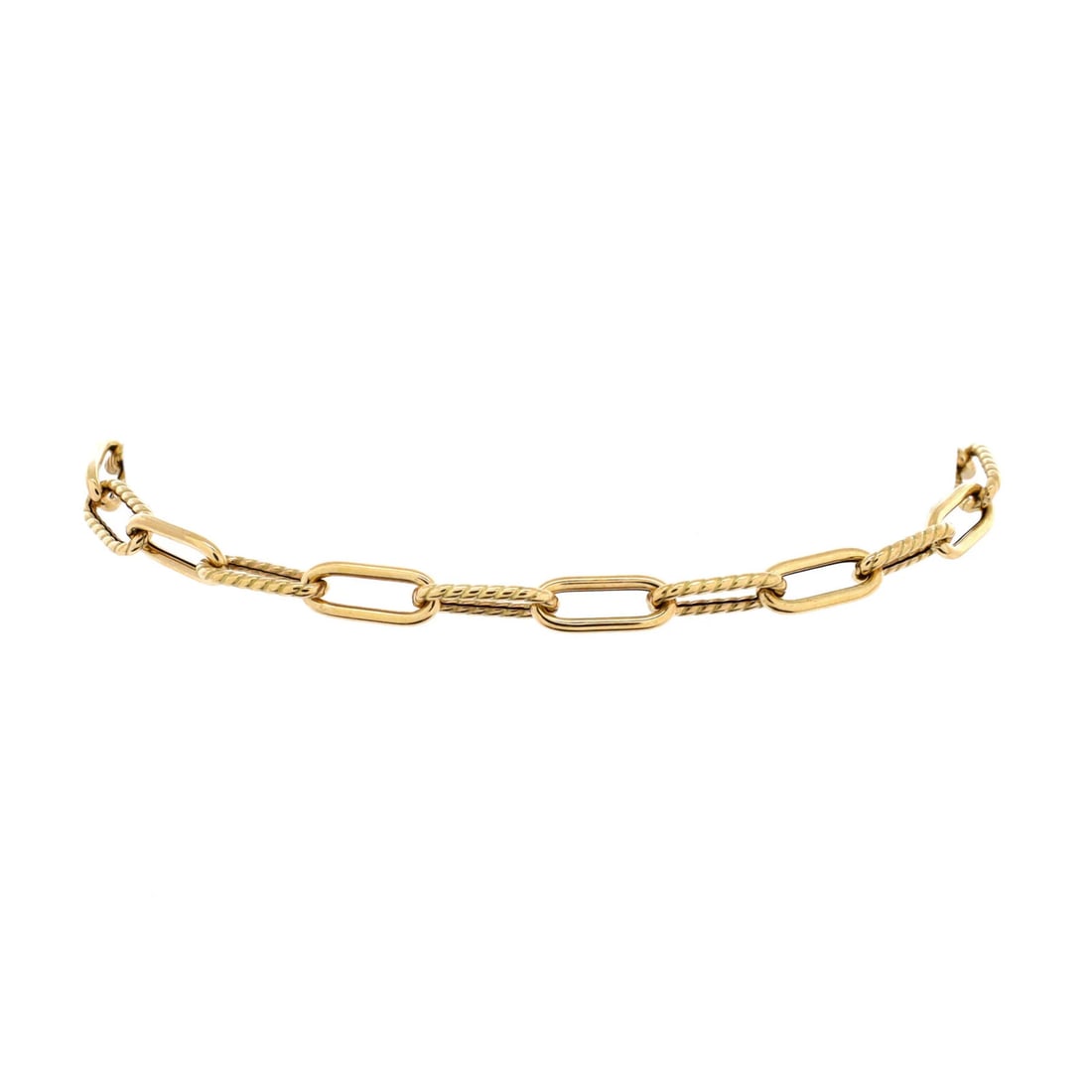 Gold Roberto Coin Chain Link Bracelet 18K Yellow: Gold Roberto Coin Chain Link Bracelet 18K Yellow This listing features Gold Roberto Coin Chain Link Bracelet 18K Yellow. Item specifics are provided below. Item Specifics: Brand: Roberto Coin Main