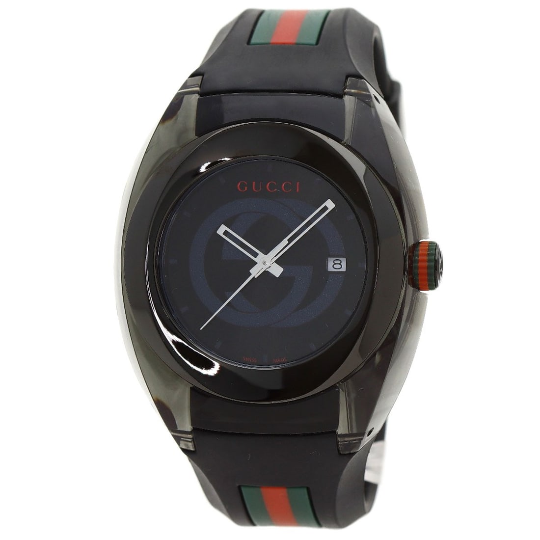 Rubber GUCCI SYNC Sherry Line Watches 137.1 Stainless Steel/ (1 of 20)