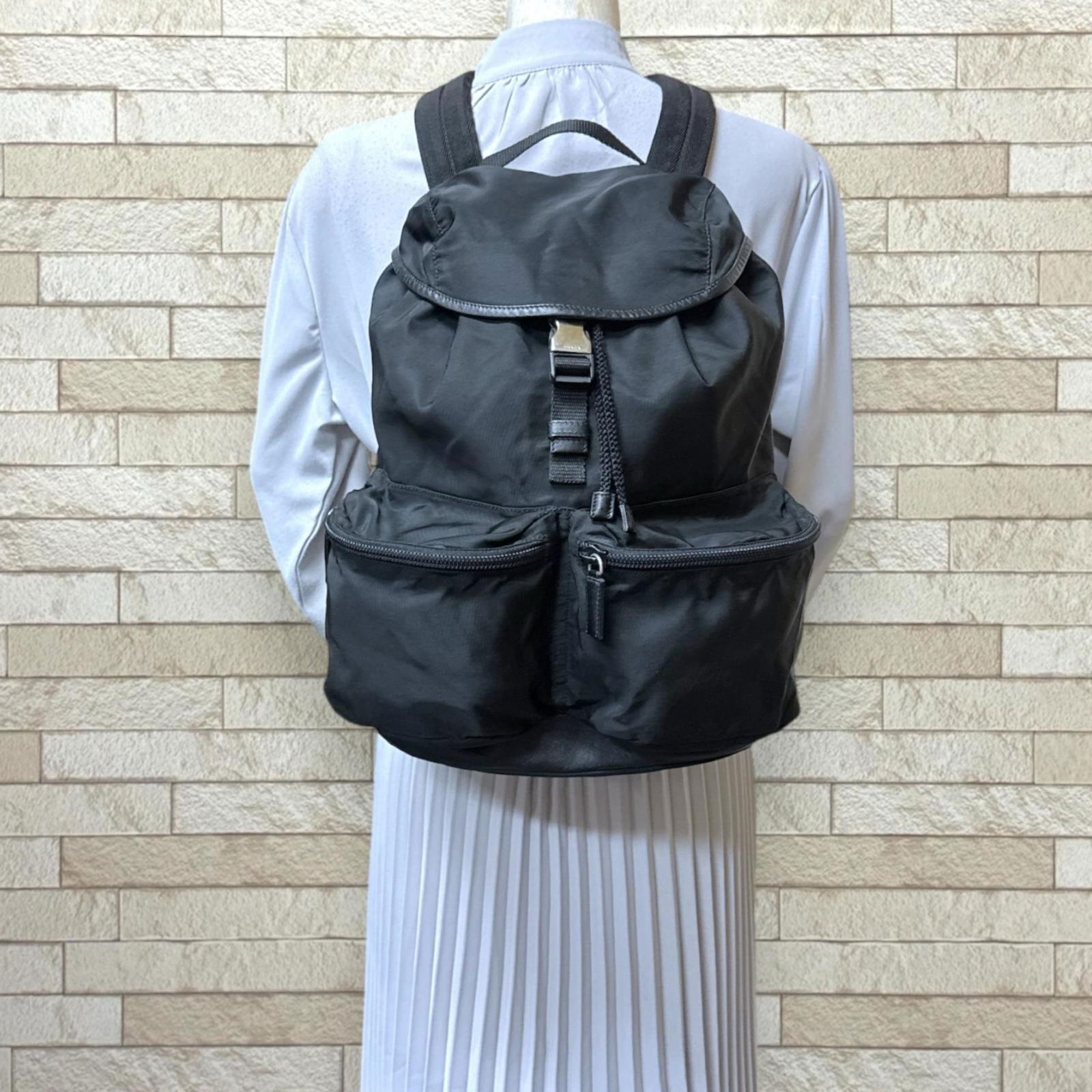 Nylon Prada Backpack - 2