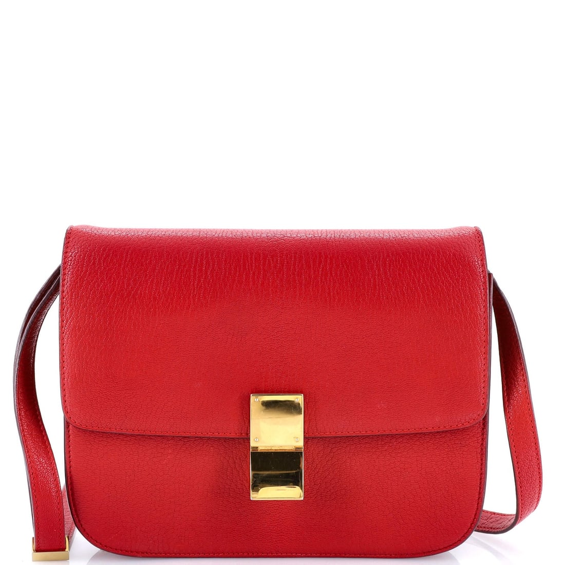 Medium Celine Classic Box Bag Grainy Leather (1 of 6)