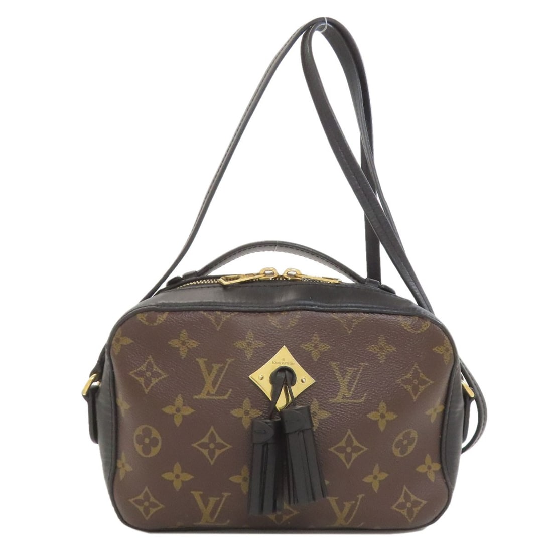 canvas LOUIS VUITTON M43555 Saintonge Shoulder Bag Monogram (1 of 20)