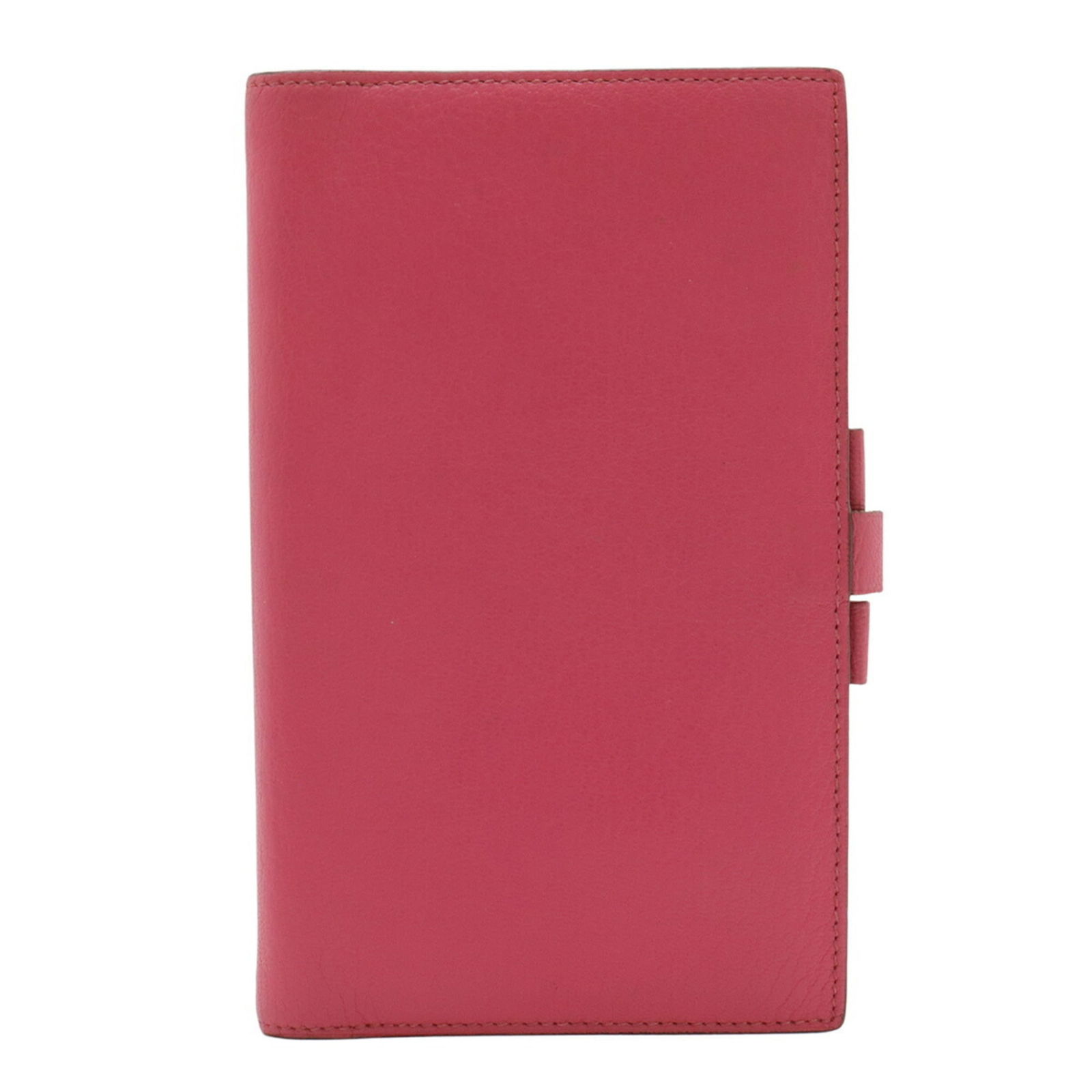 N Stamp - HERMES Agenda Vision Planner Cover - Chevre Leather - Fuchsia Pink (1 of 8)