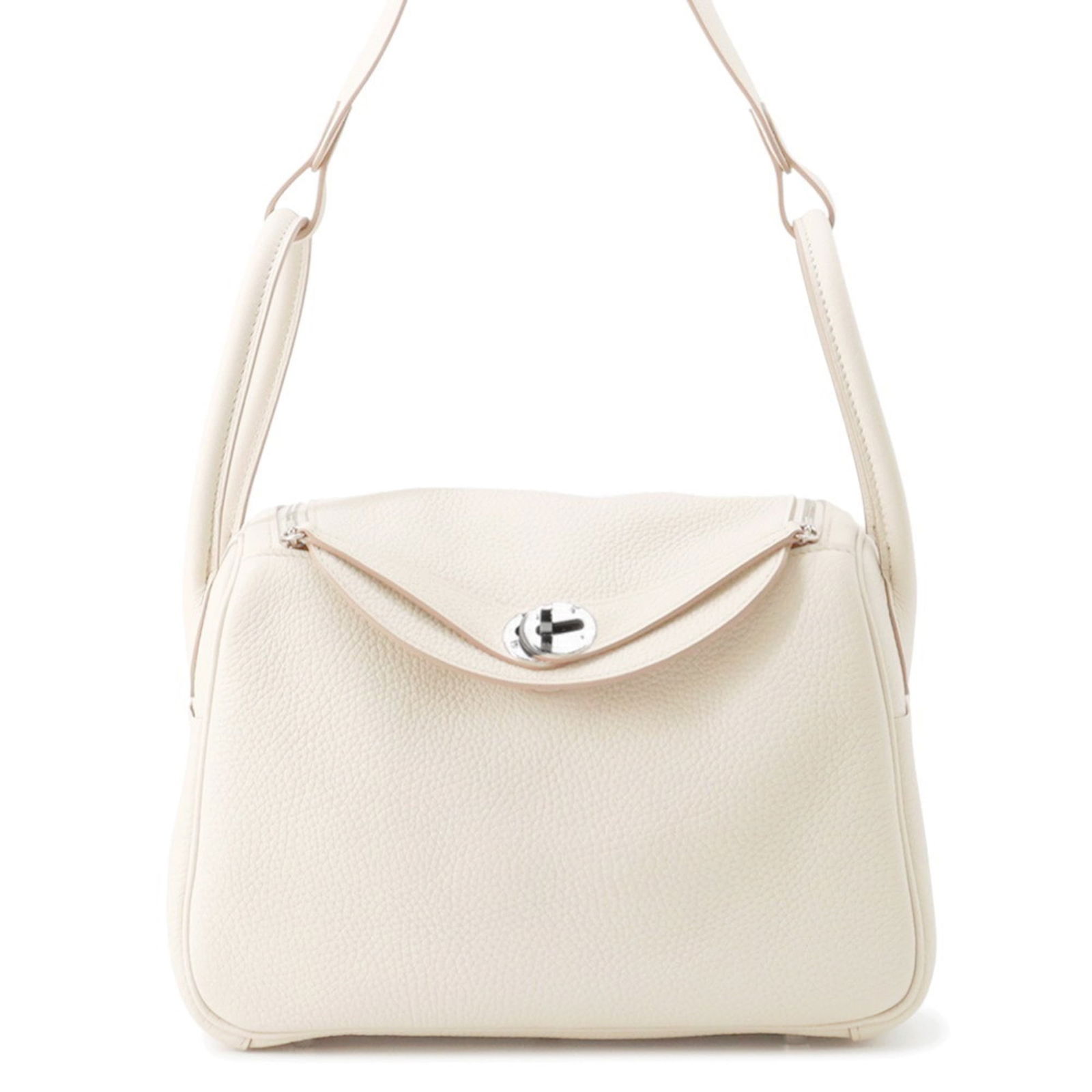 Leather Hermes Handbag Taurillon Clemence (1 of 13)