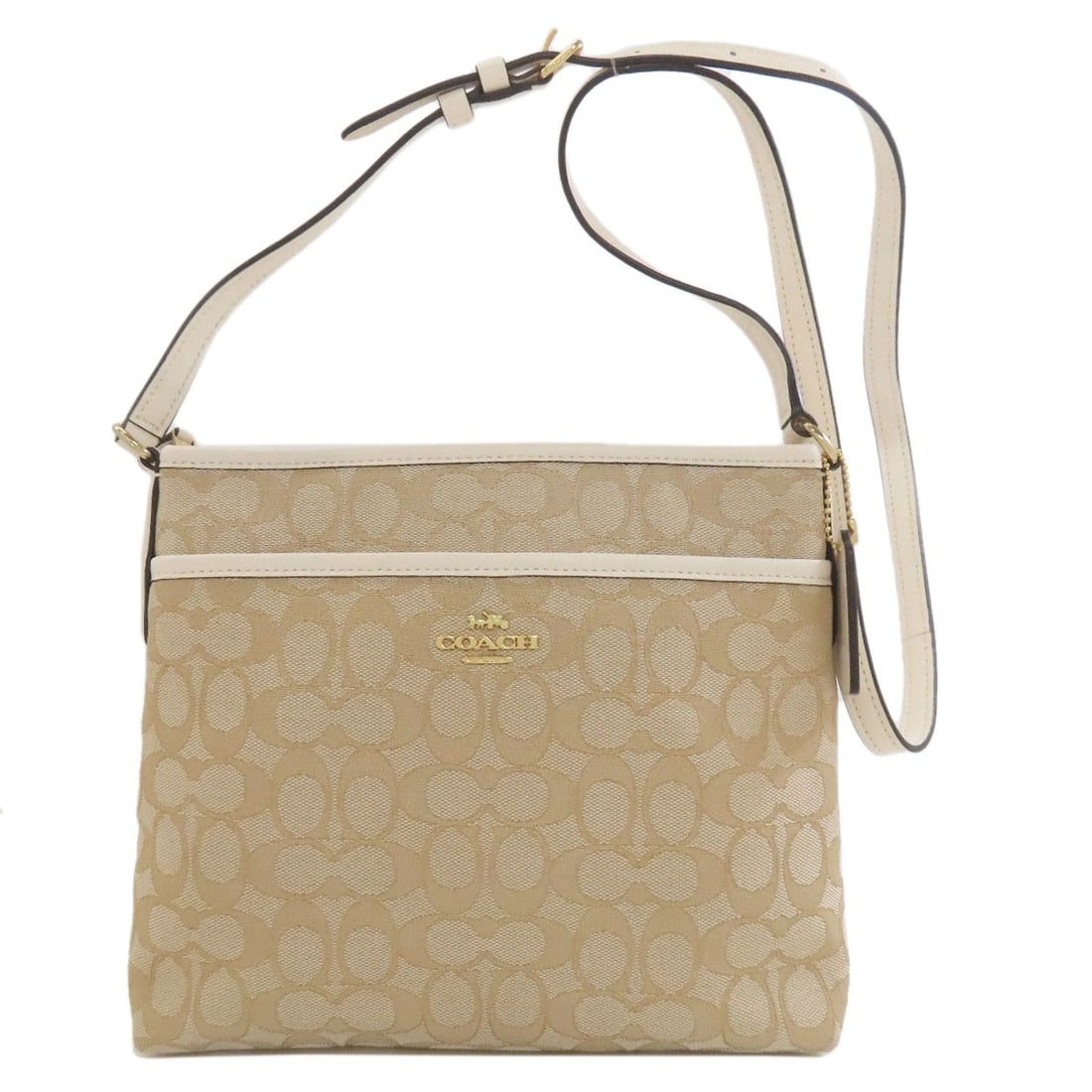 Leather COACH F29960 Signature Long Shoulder Bag Canvas (1 of 14)