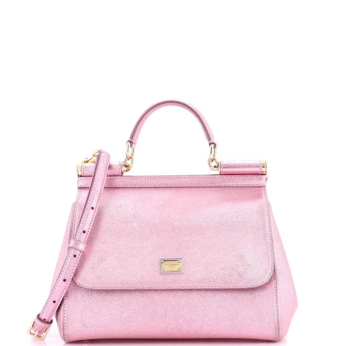 Medium Dolce & Gabbana Miss Sicily Bag Leather (1 of 8)