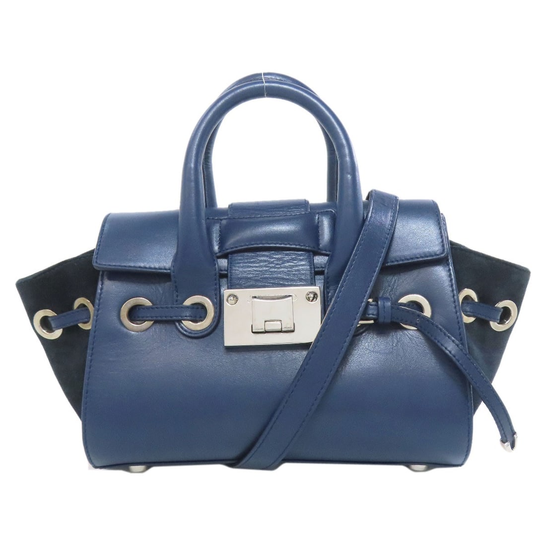 Leather Jimmy Choo 2WAY Handbag: Leather Jimmy Choo 2WAY Handbag This listing features Leather Jimmy Choo 2WAY Handbag. Item specifics are provided below. Item Specifics: Brand: Jimmy Choo Style: Handbag Exterior Material: Leather