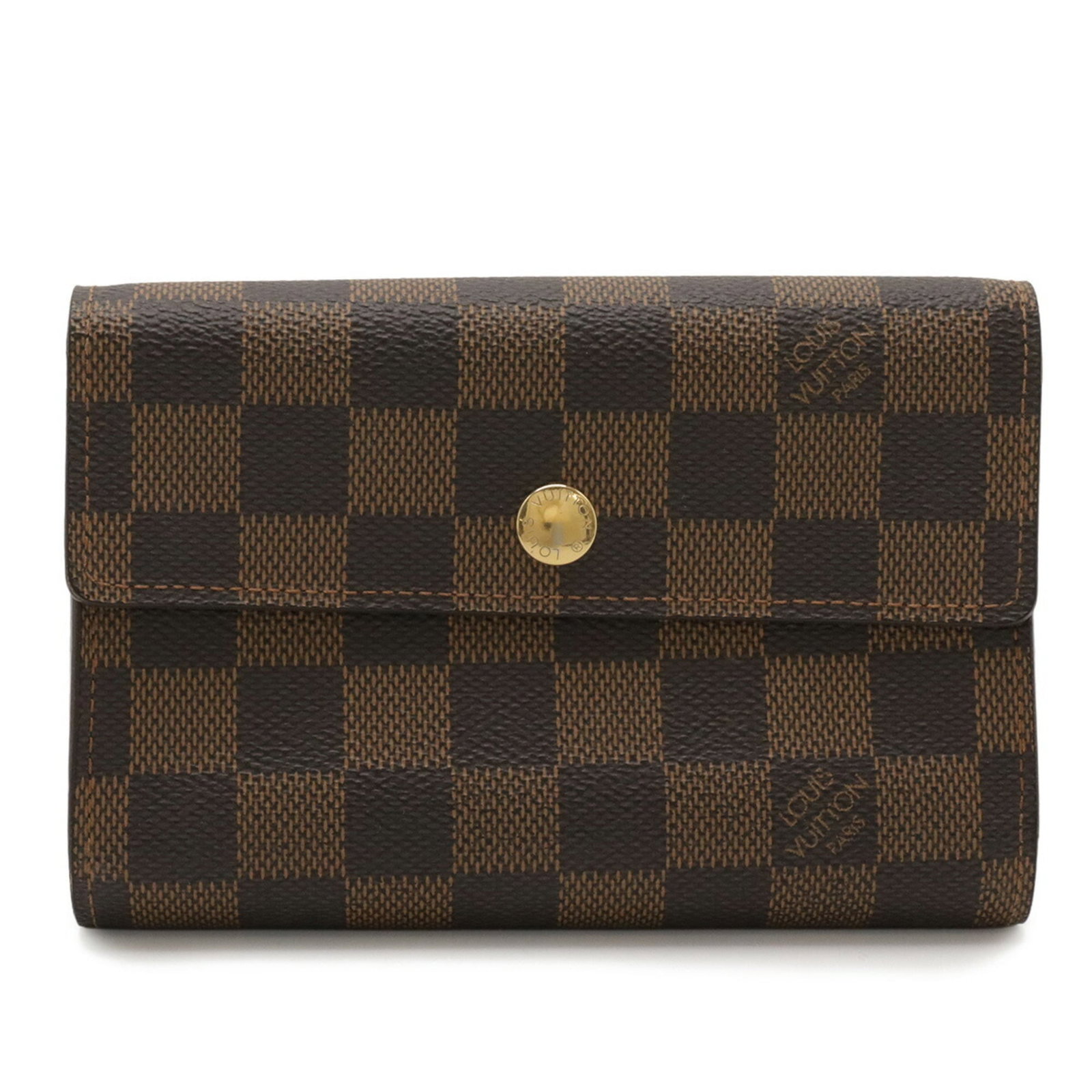 Damier Canvas - Louis Vuitton Wallet (Tri-Fold) Pvc: Damier Canvas - Louis Vuitton Wallet (Tri-Fold) Pvc This listing features Damier Canvas - Louis Vuitton Wallet (Tri-Fold) Pvc. Item specifics are provided below. Item Specifics: Brand: Louis Vuitton T