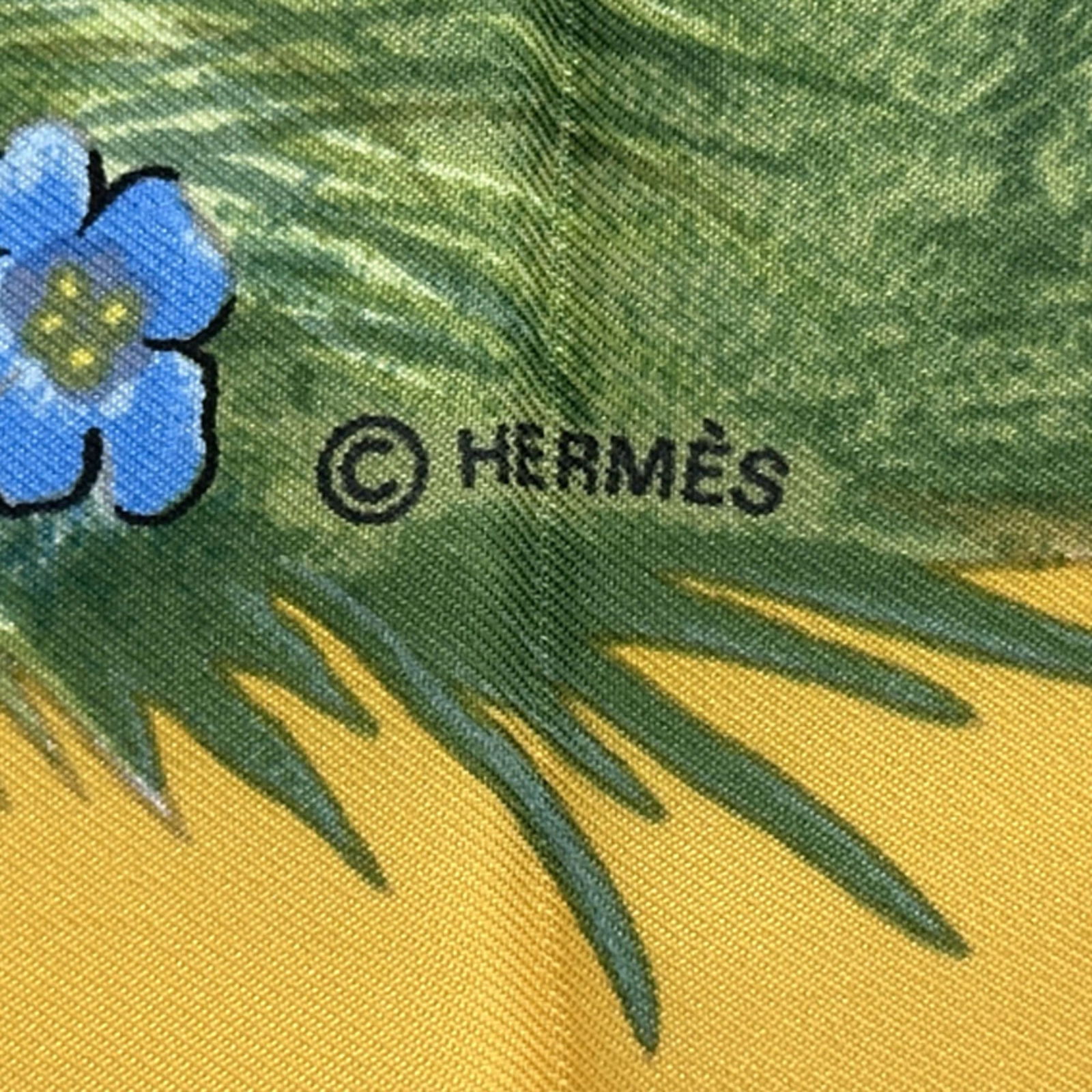 Silk Hermes Scarf - 4