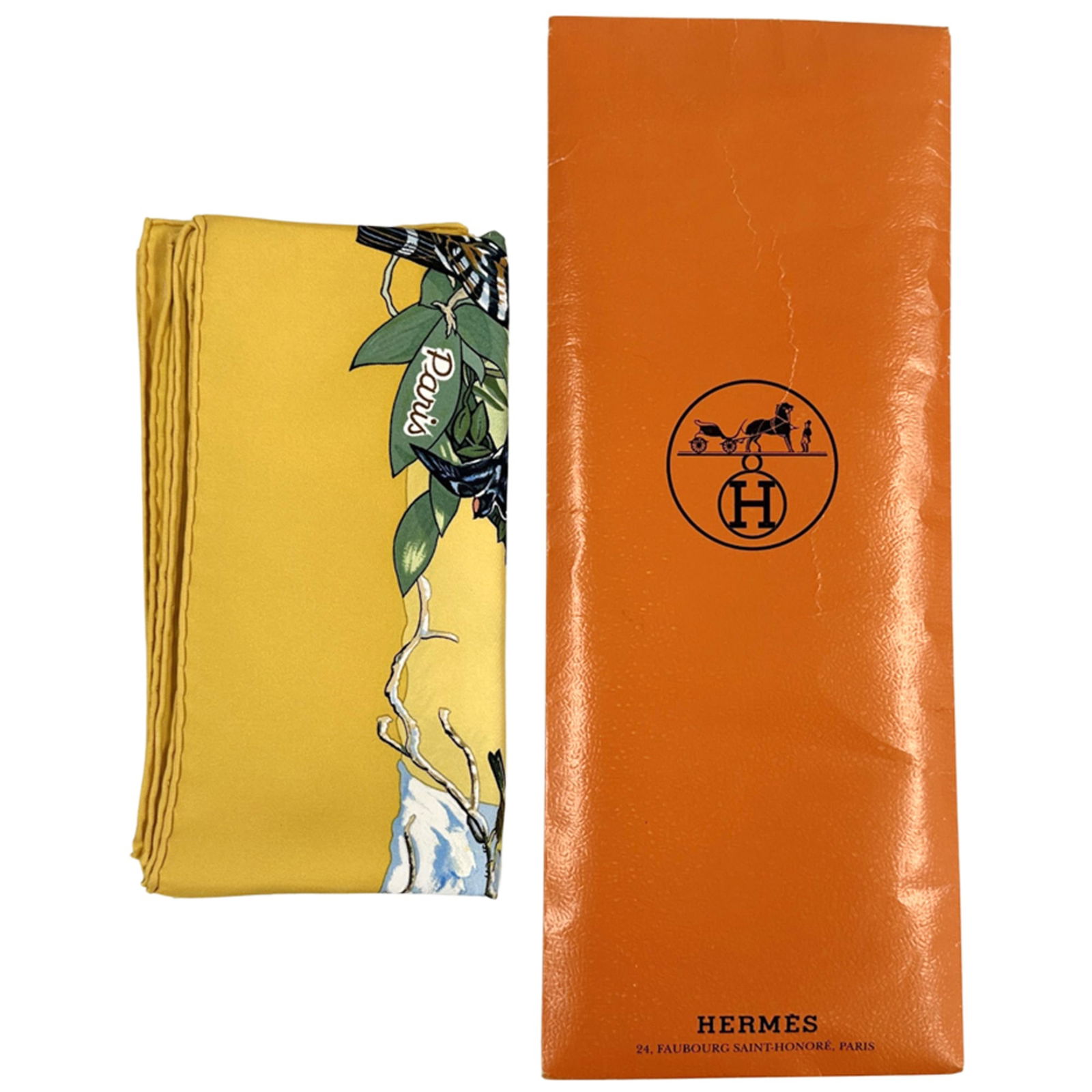 Silk Hermes Scarf - 6