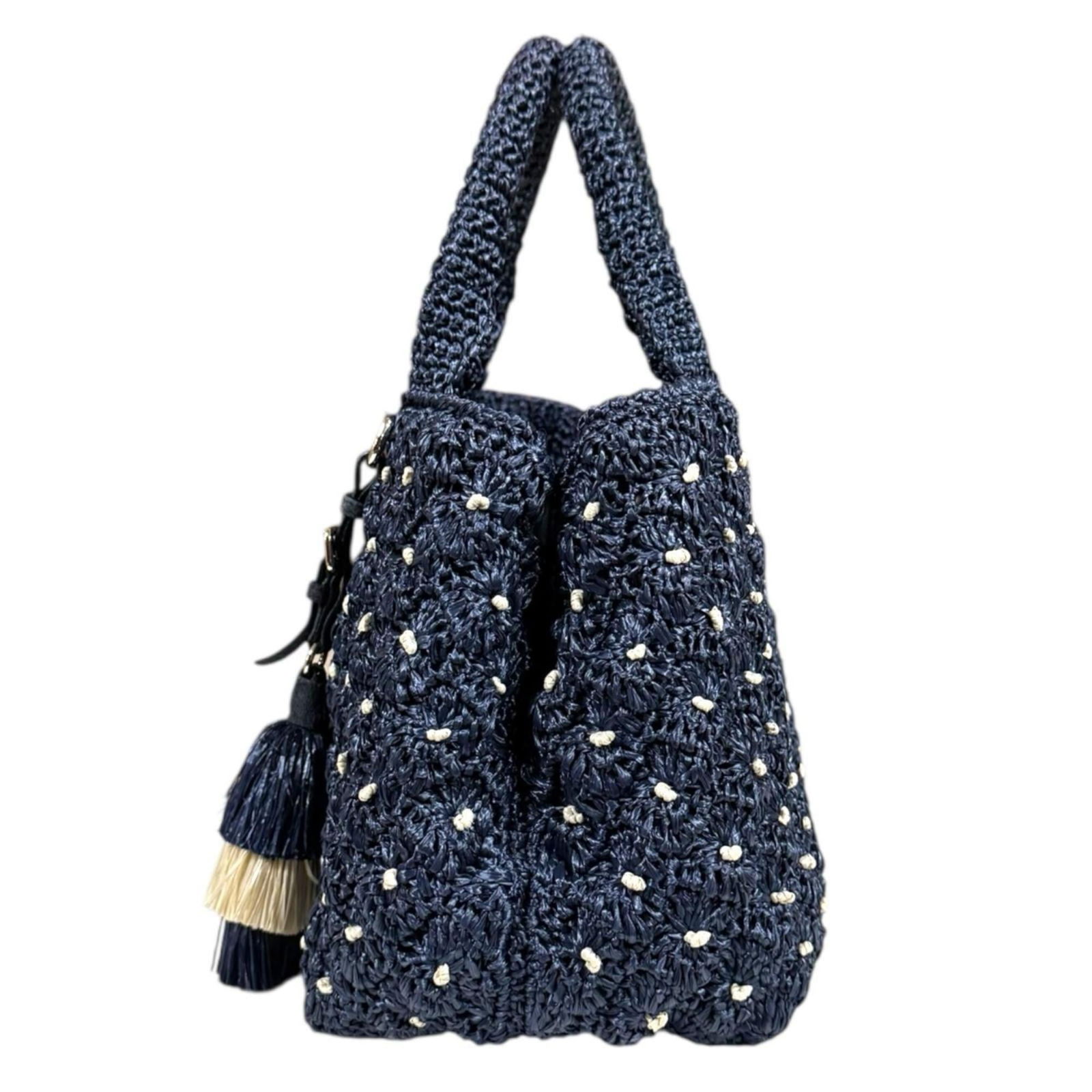Raffia Prada Shoulder Bag - 5