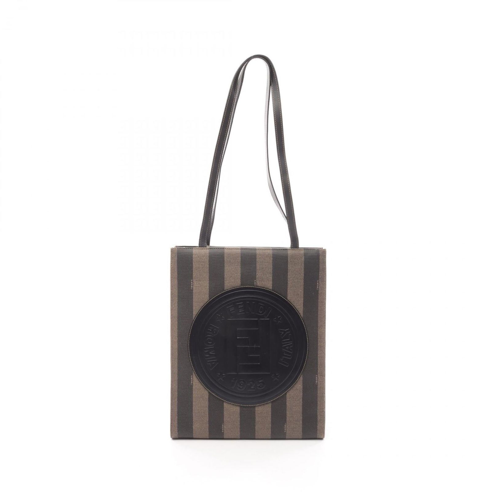 Leather - Fendi Handbag - Tote Bag Coated Canvas (1 of 9)