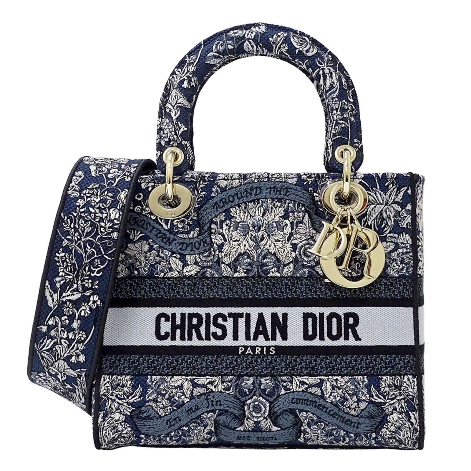Shoulder Bag Jacquard - Christian Dior Handbag (1 of 12)