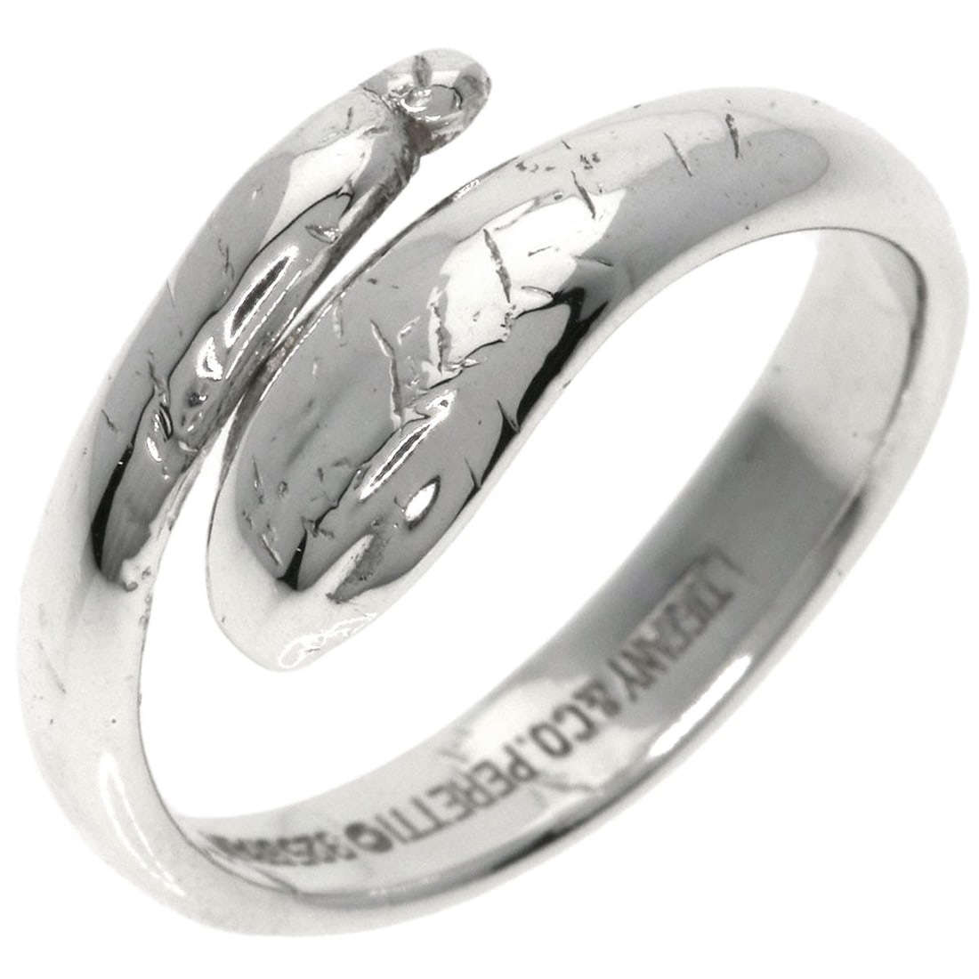 Silver TIFFANY&Co. snake Ring - 2